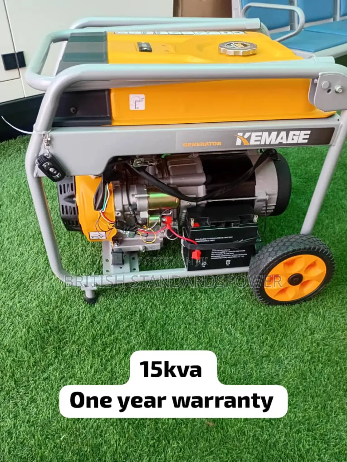 Heavy Duty 15kva Petrol Genset With Less Petrol Consumption