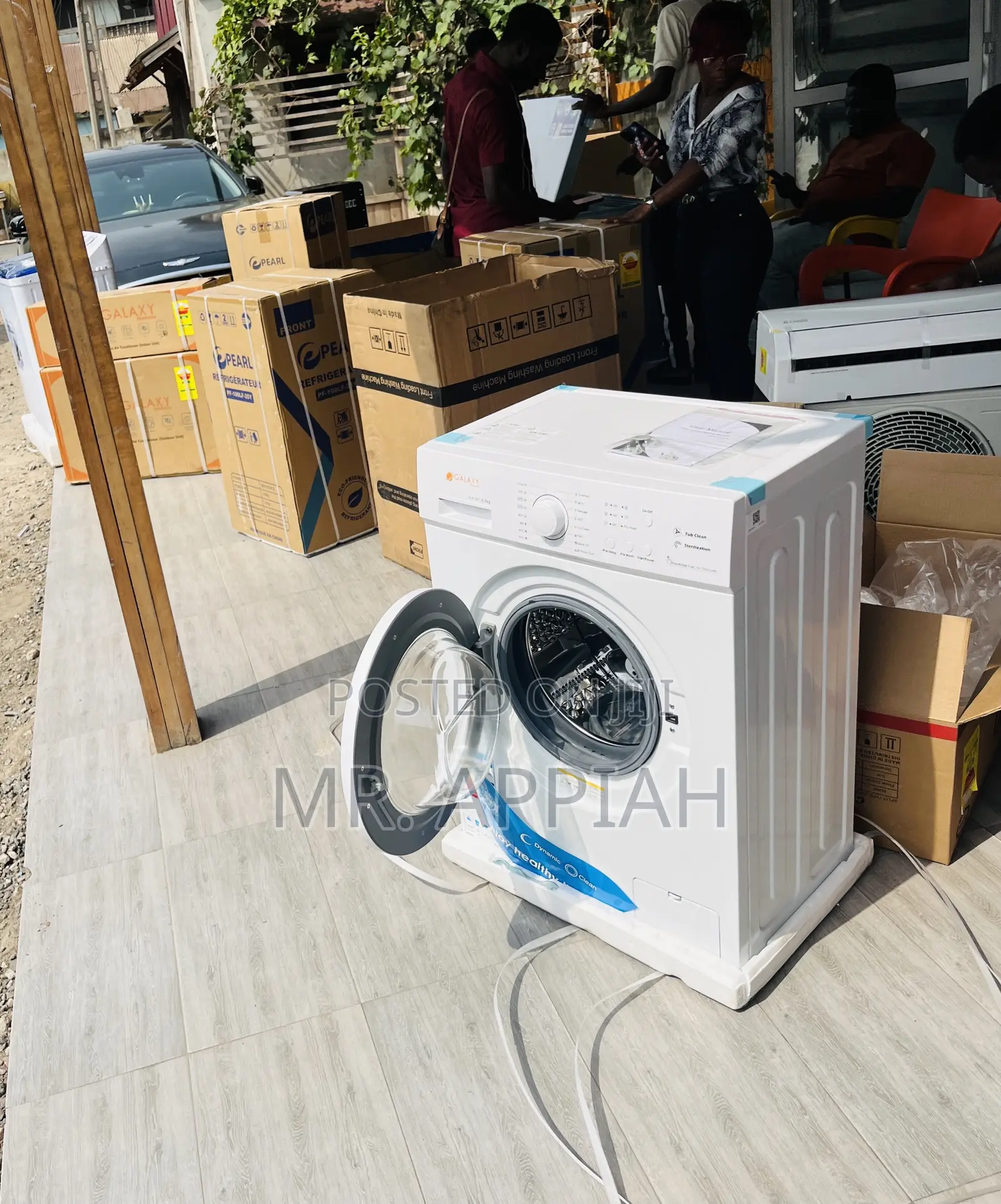 Latest and Affordable Galaxy 6kg Front Load Washing Machine
