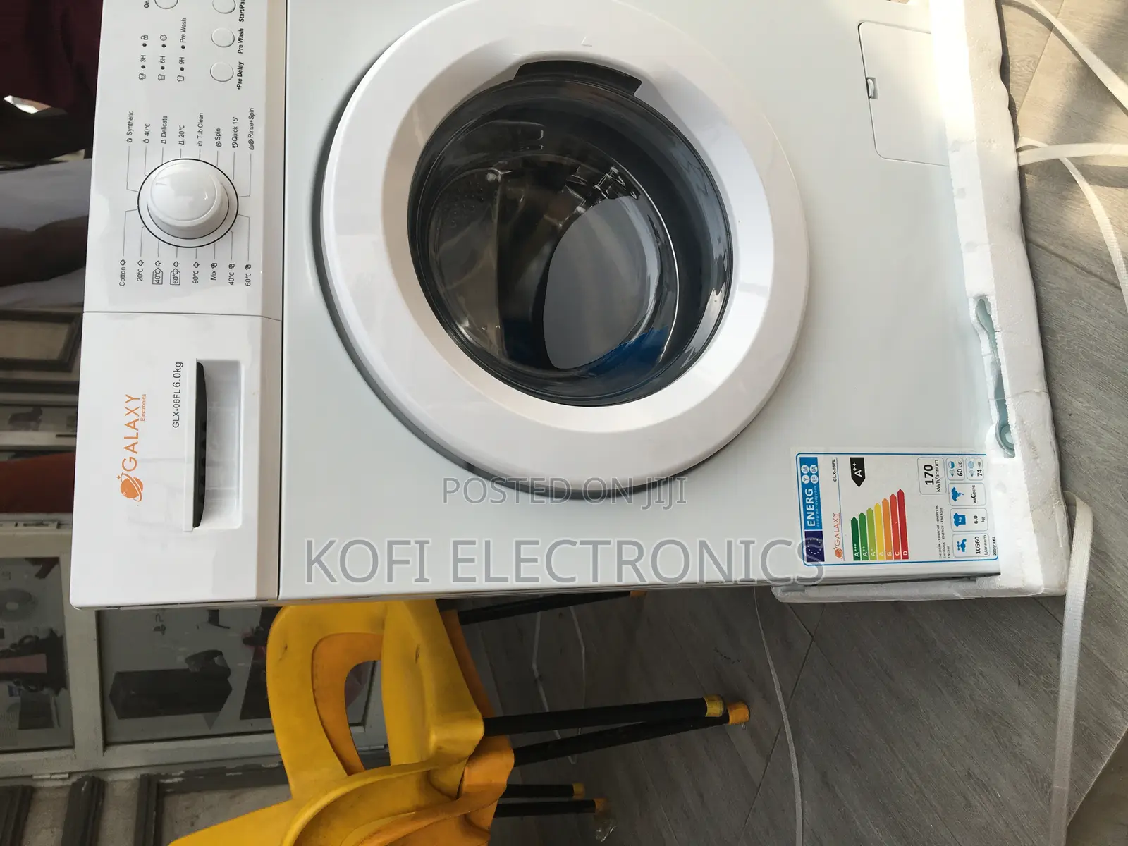 Wash And Spin Front Load Galaxy 6kg