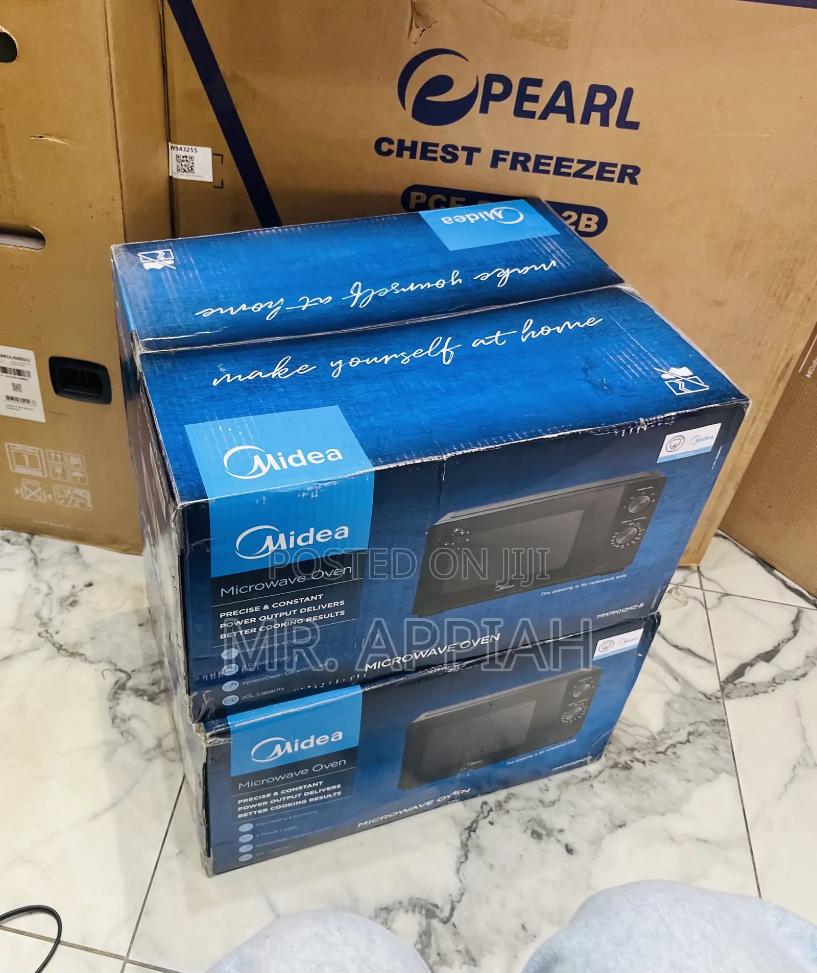 Smart Midea 20ltr Electric Countertop Microwave.
