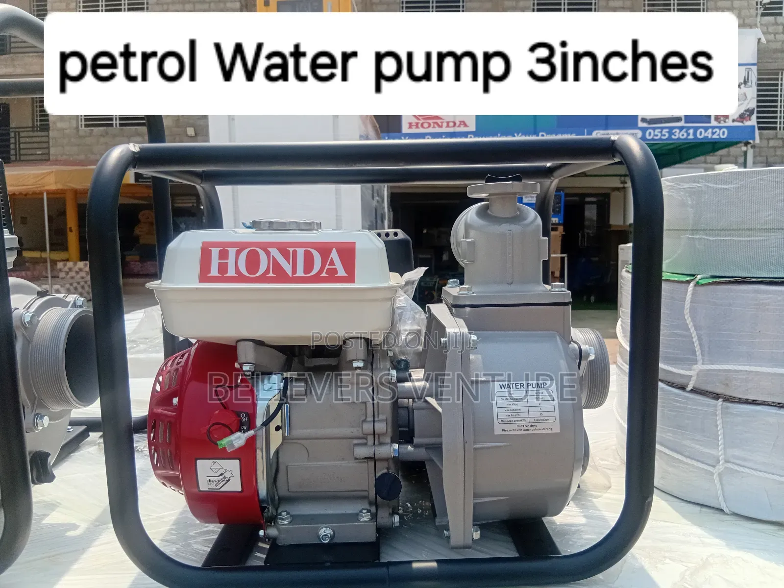 Honda Pump Petrol Generator Pull Start Generator Water Pump