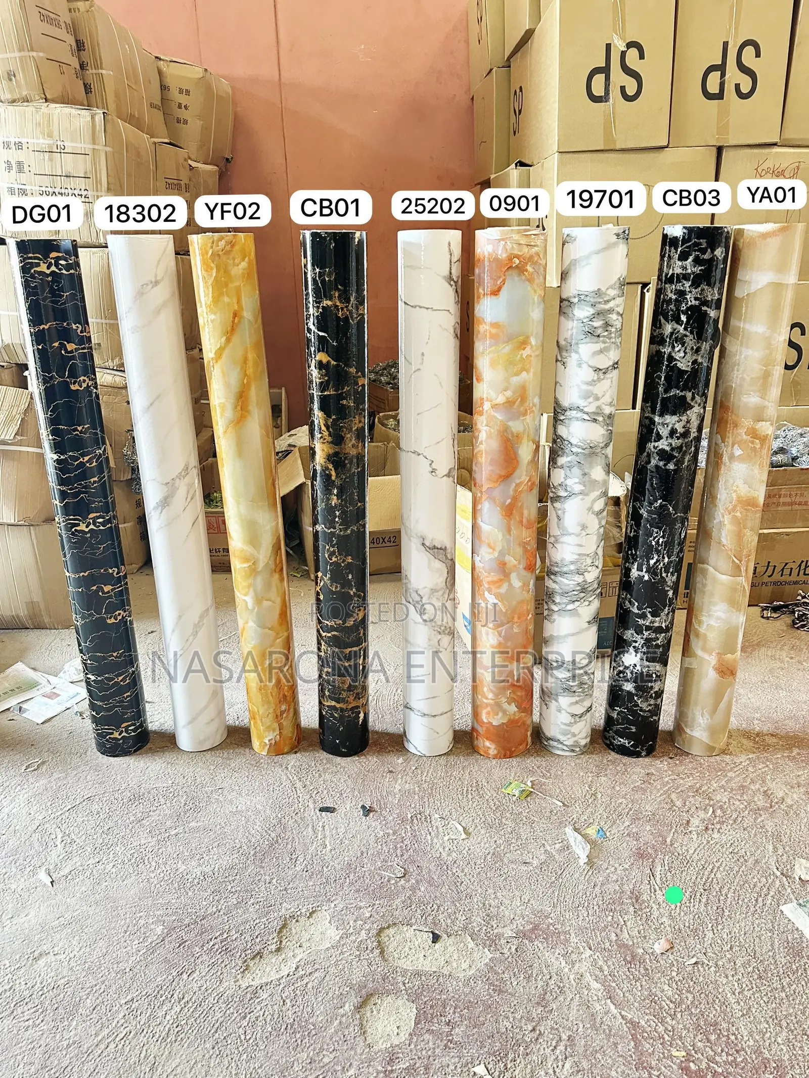PVC Stickers (50 Yards) 4ft
