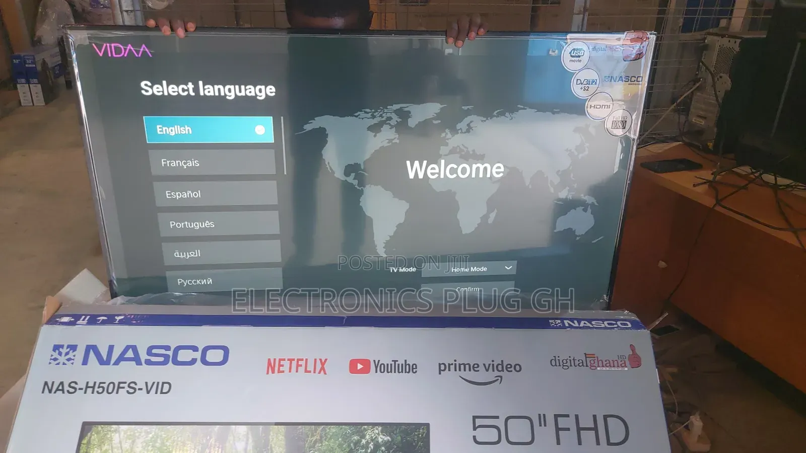 Nasco 50 Smart Tv