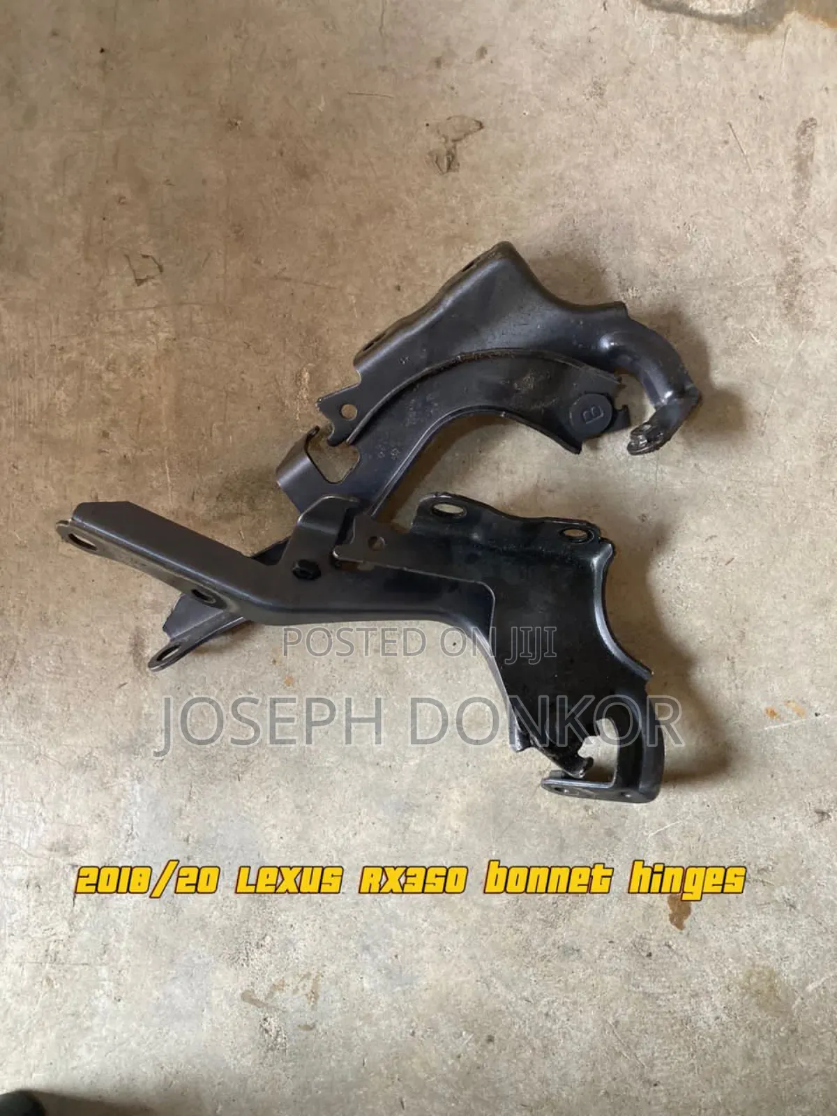 Rx350/Rx450h Bonnet Hinges 2016,2017,2018,2019,2020,2021