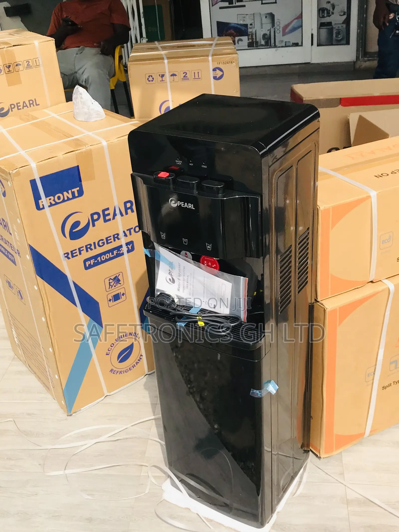 Fabulous Pearl PWD-3106 Black Bottle Down Water Dispenser