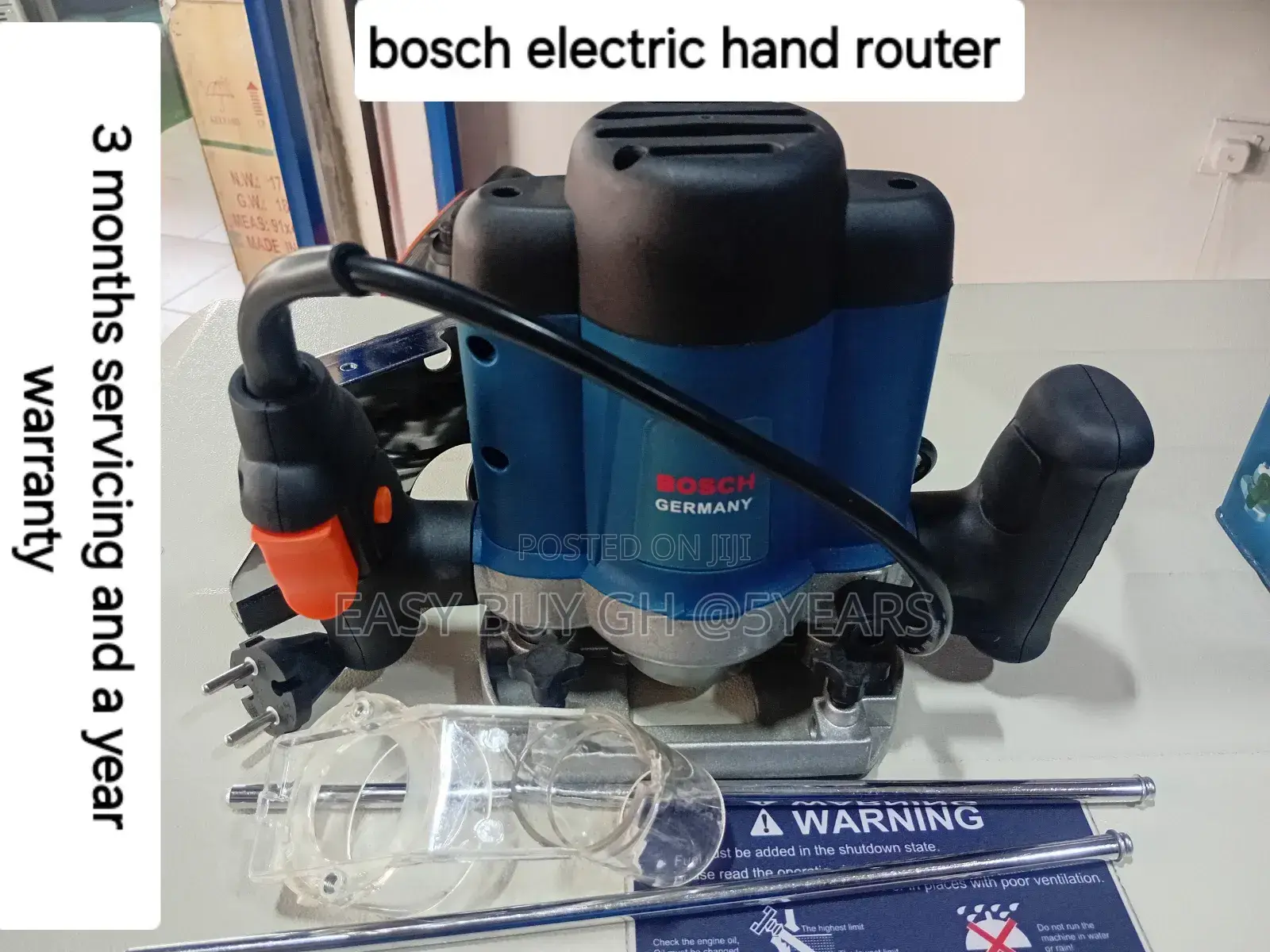Original German Bosch Electric Hand Router Ac Power