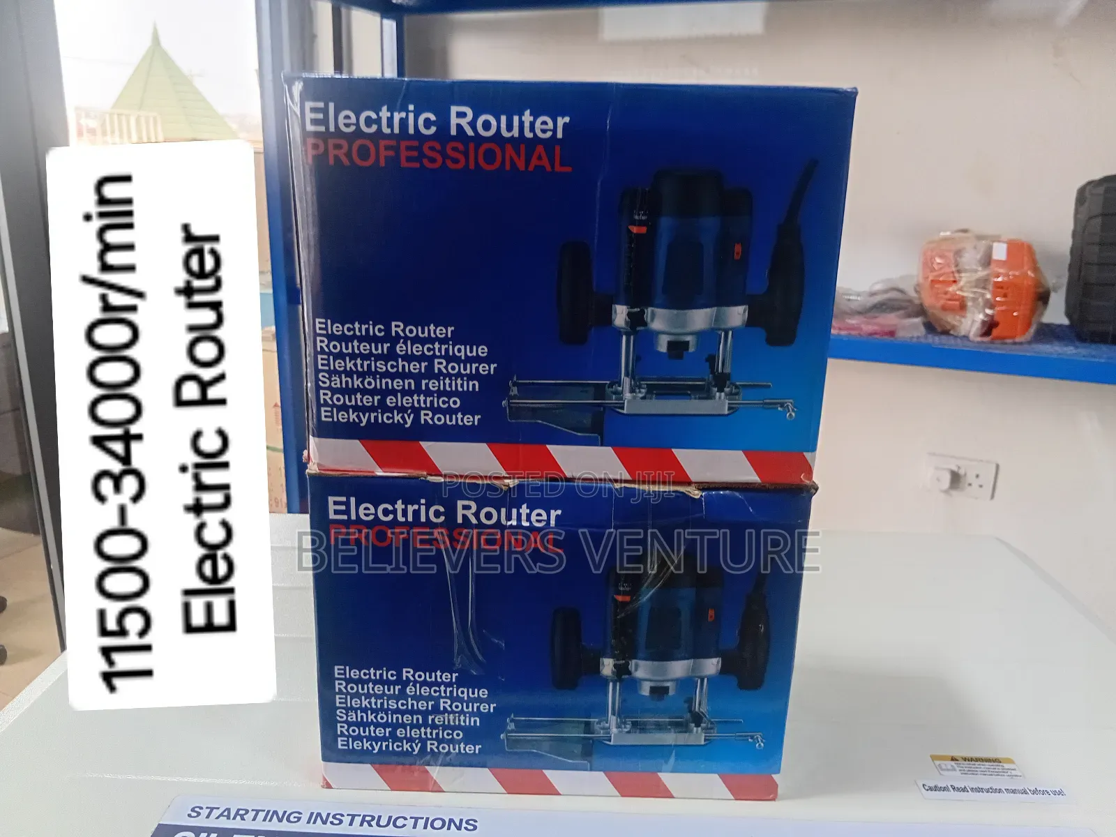 Stable Electric Router Powerful German Standard