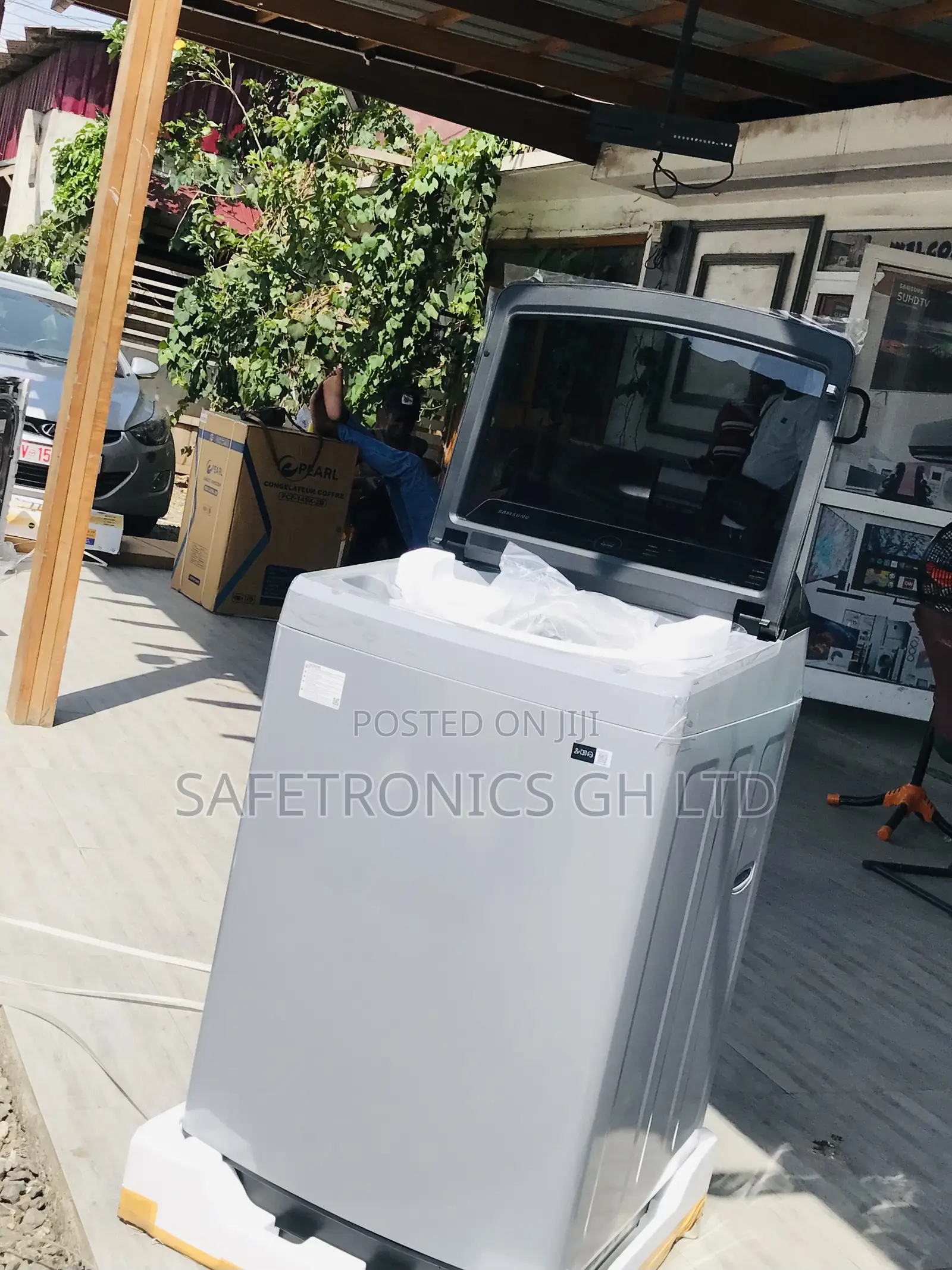 Smart Inverter Samsung 13kg Topload Fullauto Washingmachine