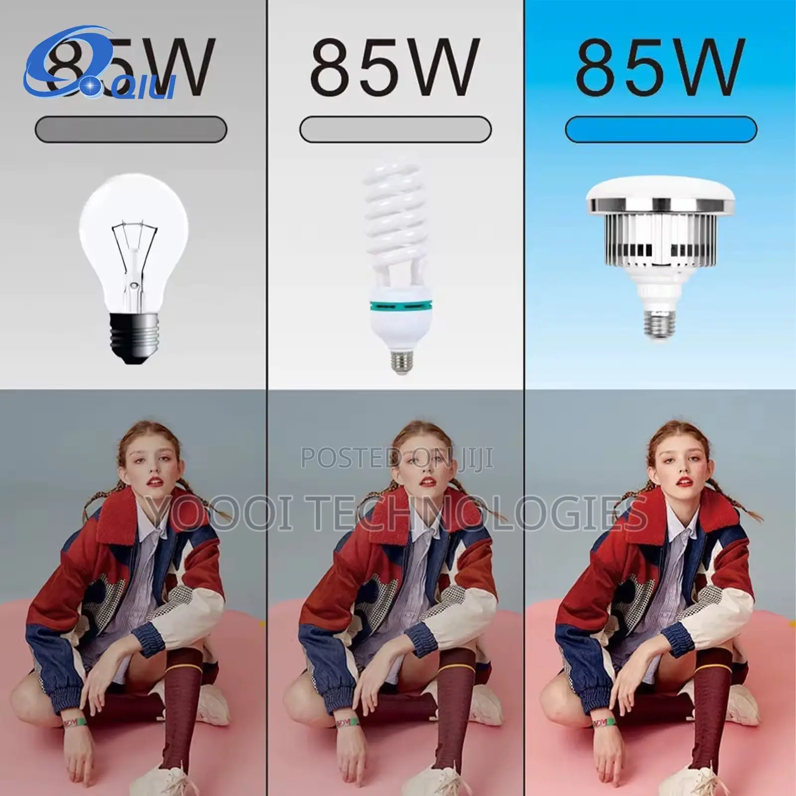 E27 85w Universal Dimmable Photography Led Bulb