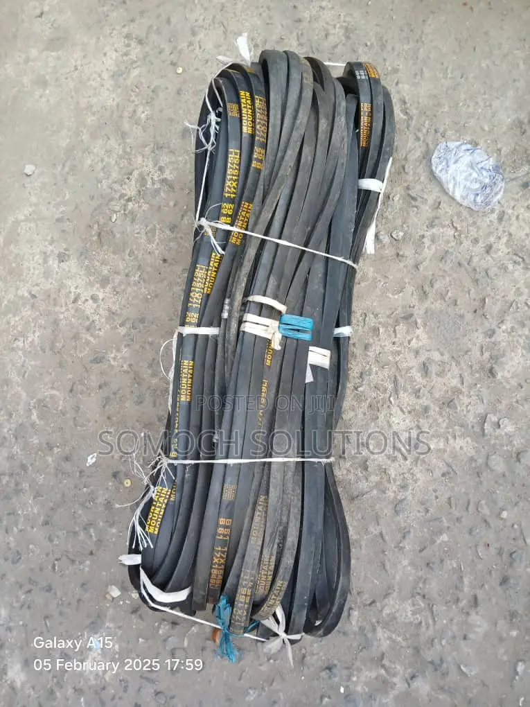 V Belts B60, B61, B64, B65 Industrial Spare Parts Belts