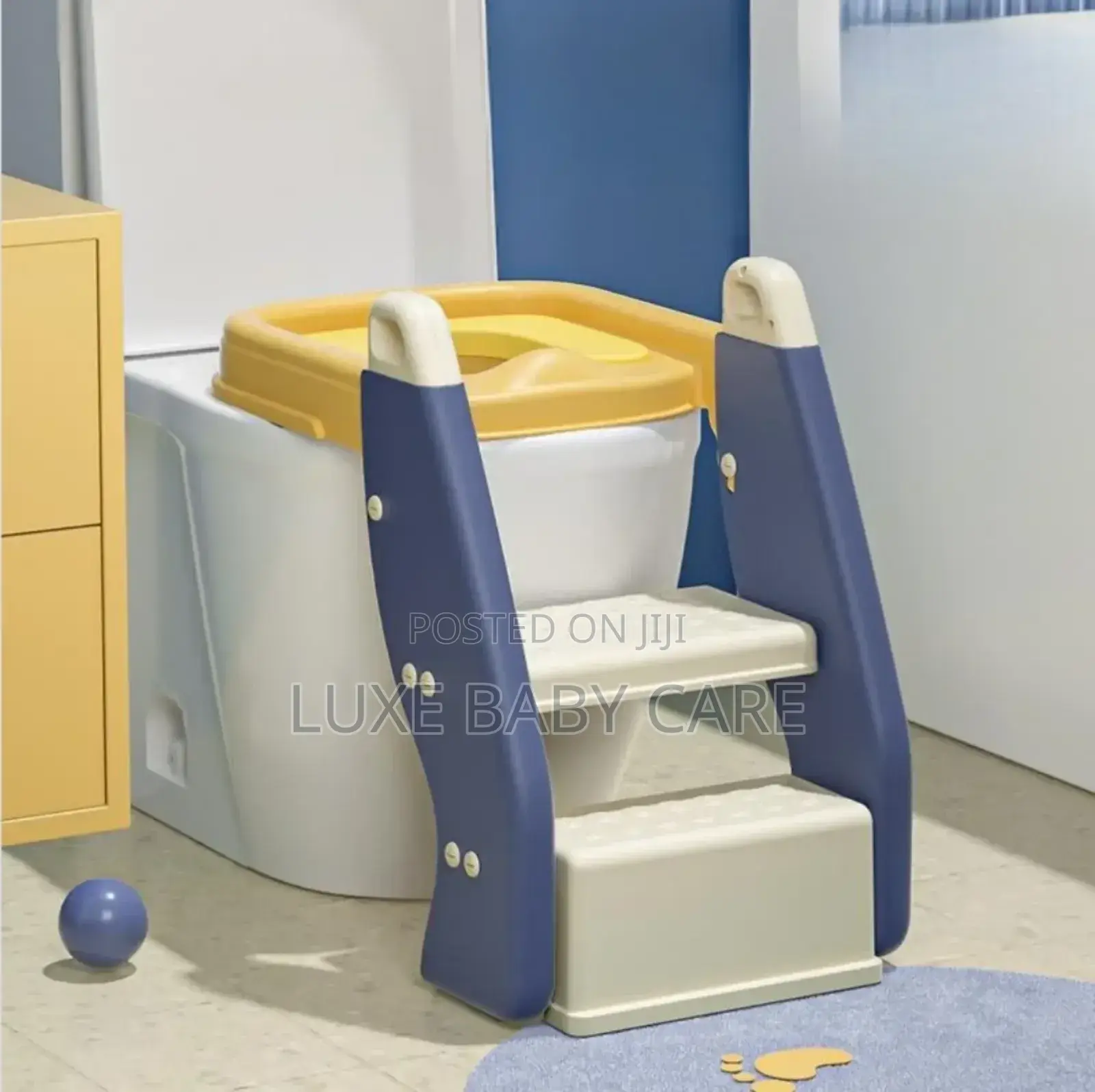 Foldable Baby Toilet Seat With Adjustable Ladder