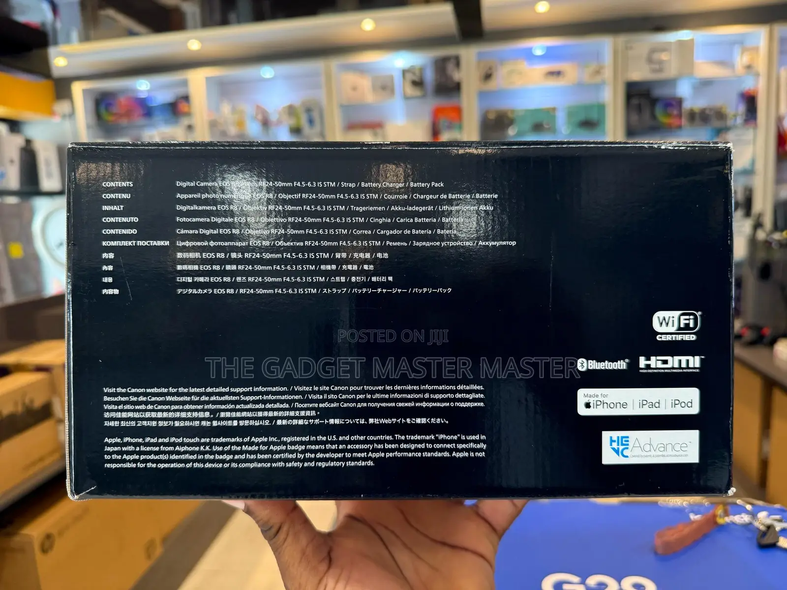 Canon Eos R8 Mirrorless Camera With Rf 24-50mm