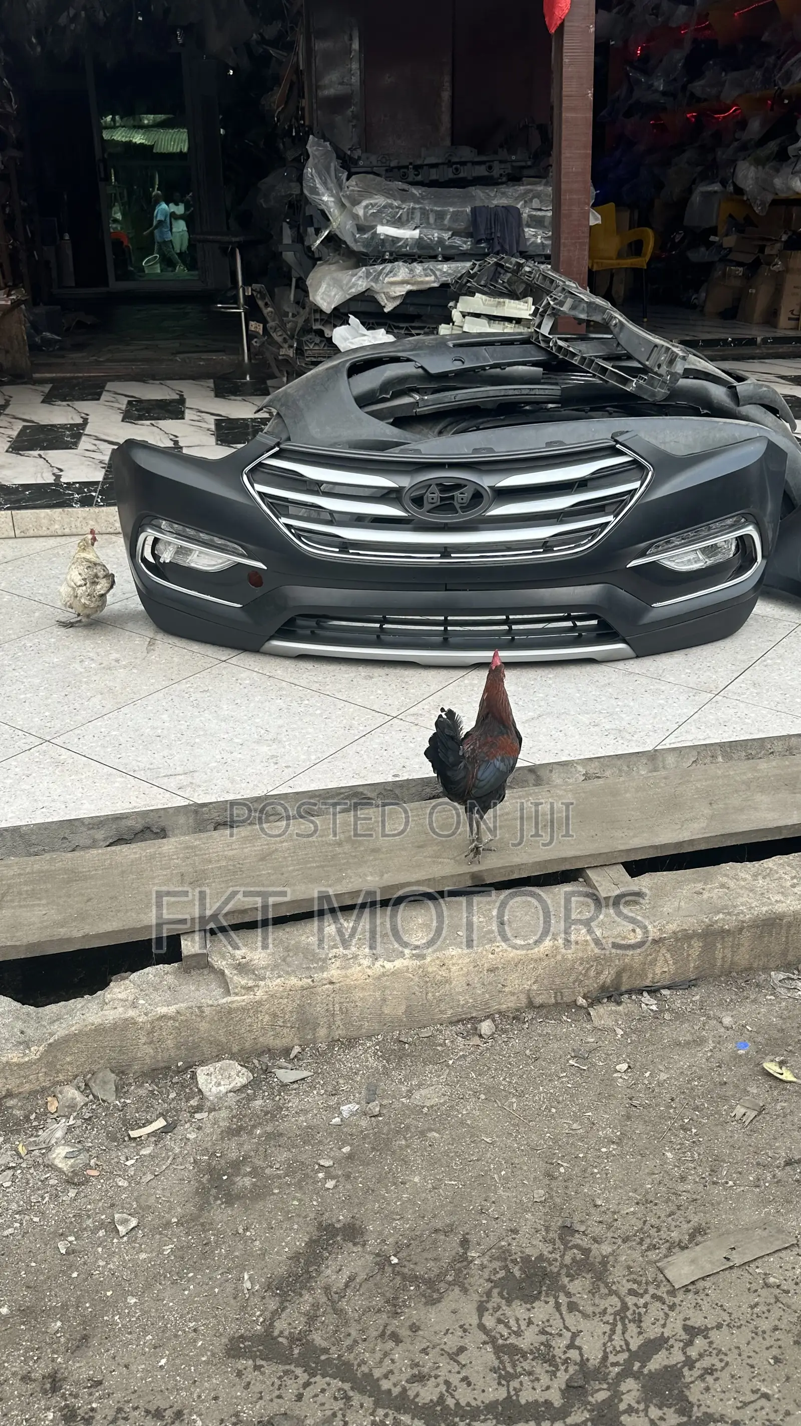Hyundai Santa Fe Front Bumper 2013,2014,2015,2016,2017,2018