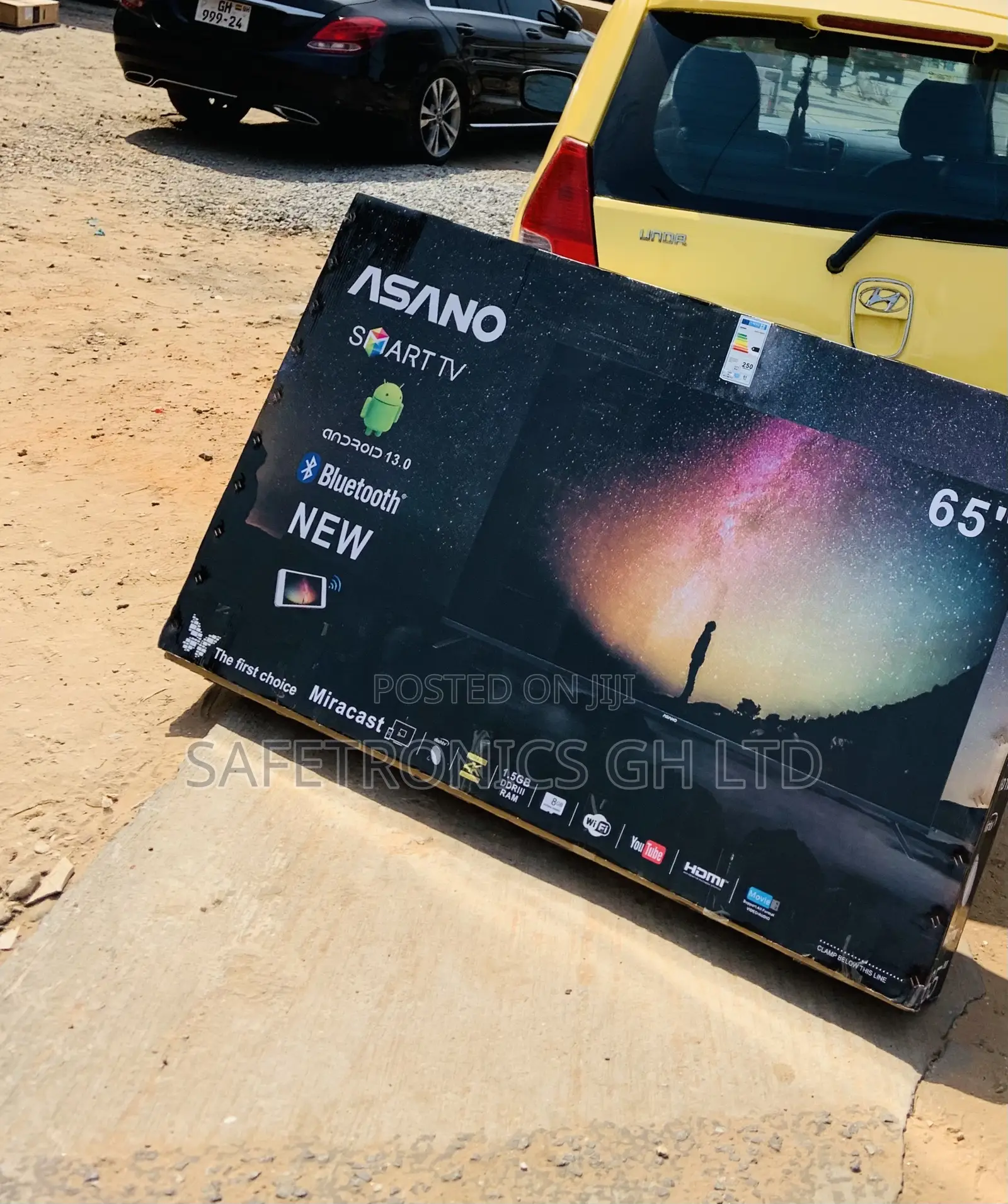Asano Smart View Led Android UHD 65 Inch Tv