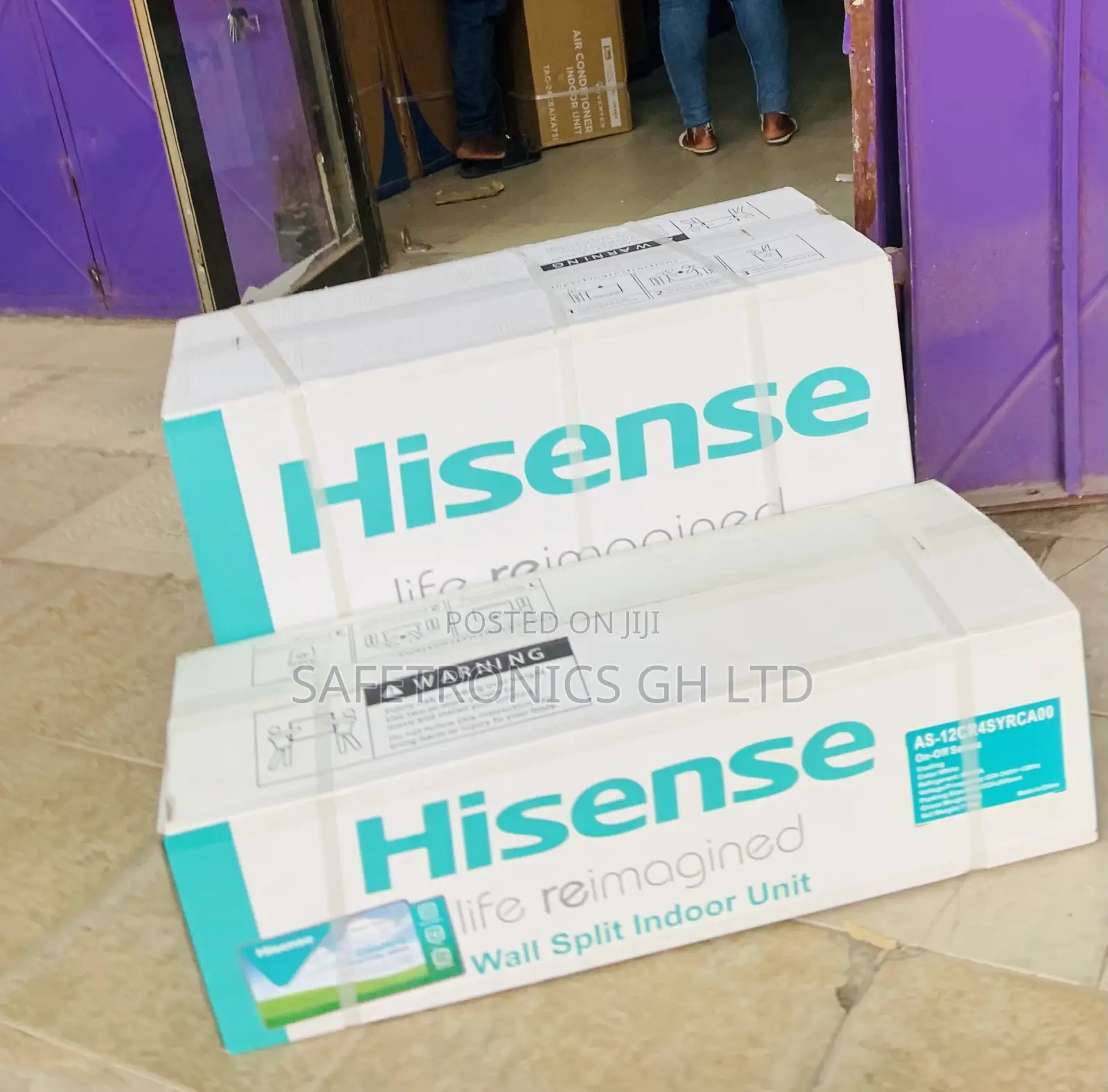 Call/Text 2.0 Hisense White R410 Frostflow Ac
