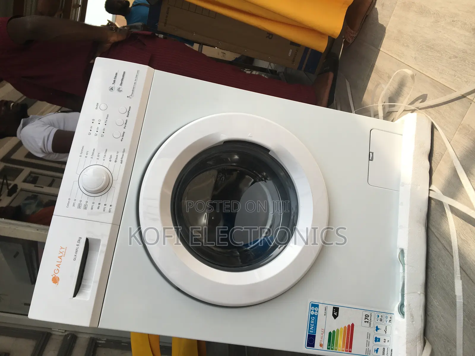 White Body Design Galaxy 6kg Automatic Washing Machine