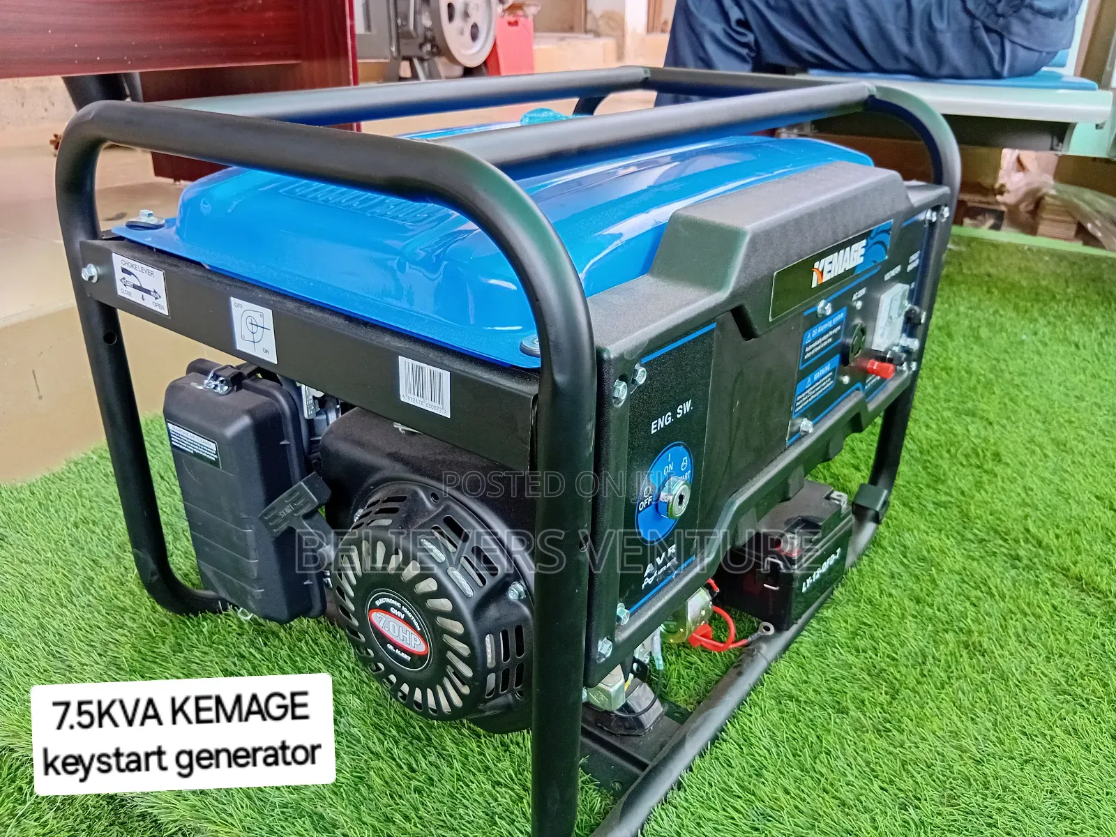 7.5kva Kemage Generator 8500watt Pull Start