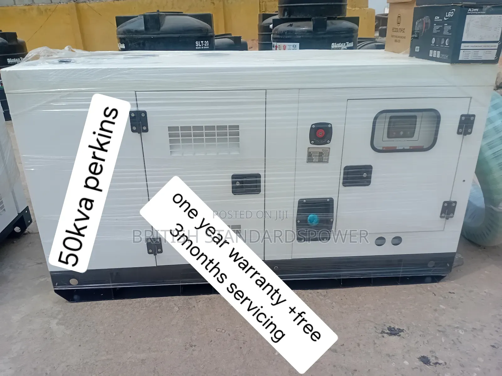 Real Perkins Diesel Engine 50kva Silent Generator 50kva