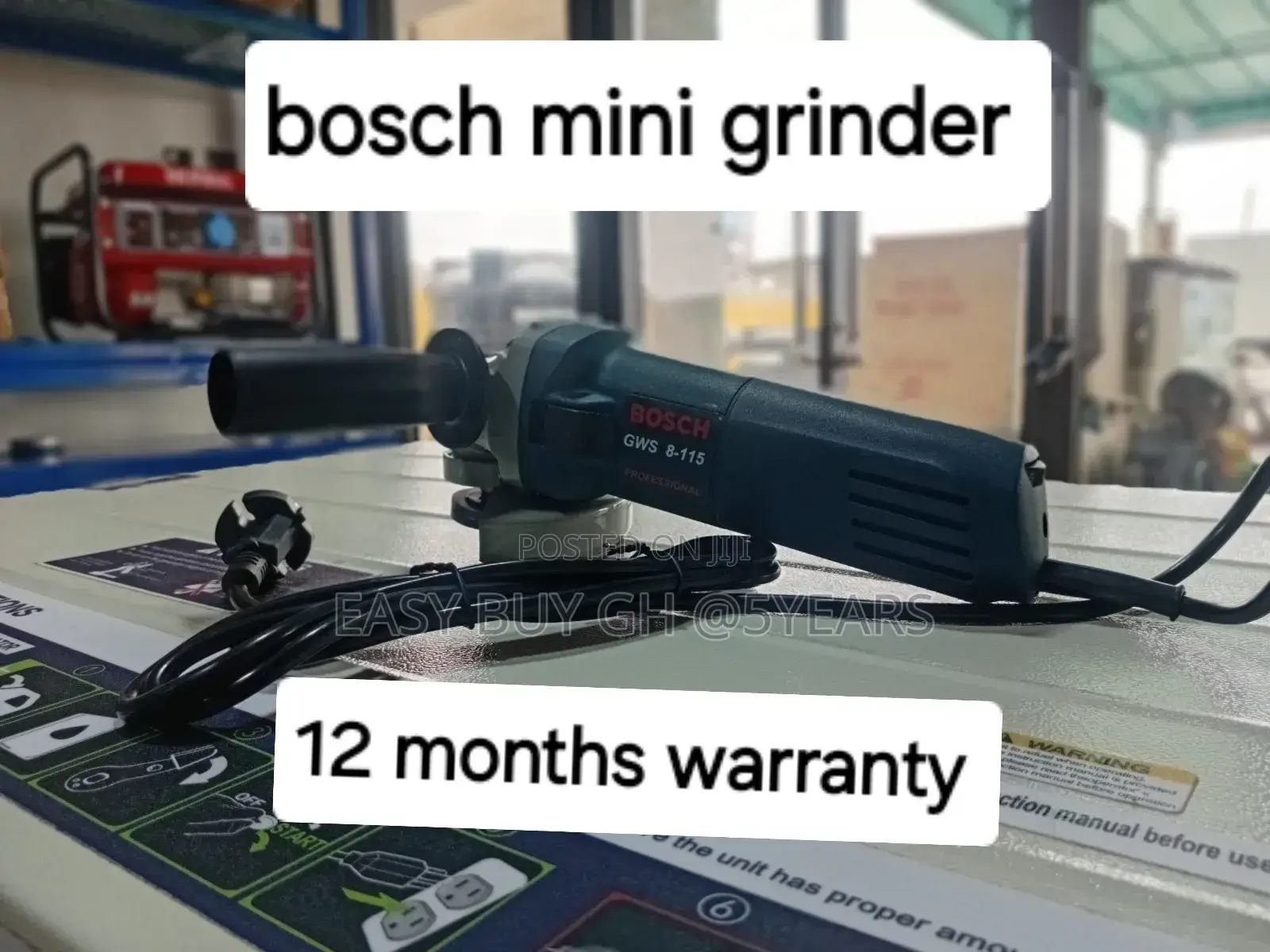 German Made Bosch Professional Electric Hand Grinder/Cutter