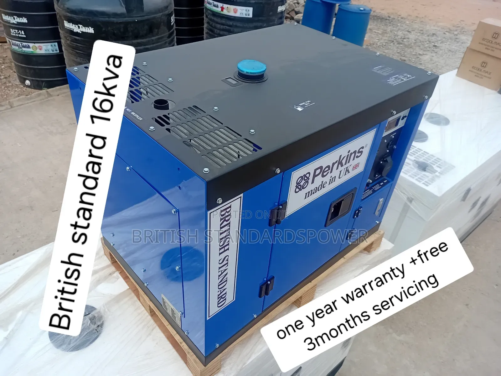 High Technology 16kva 18000watt Perkins Diesel Engine 16kva