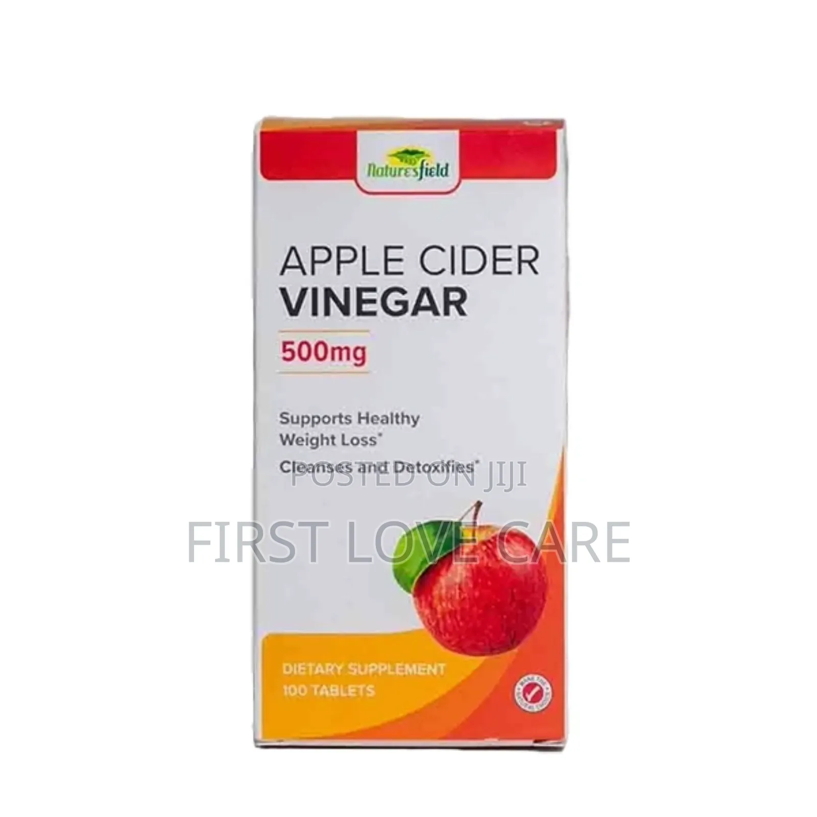 Nature's Field Apple Cider Vinegar 500mg