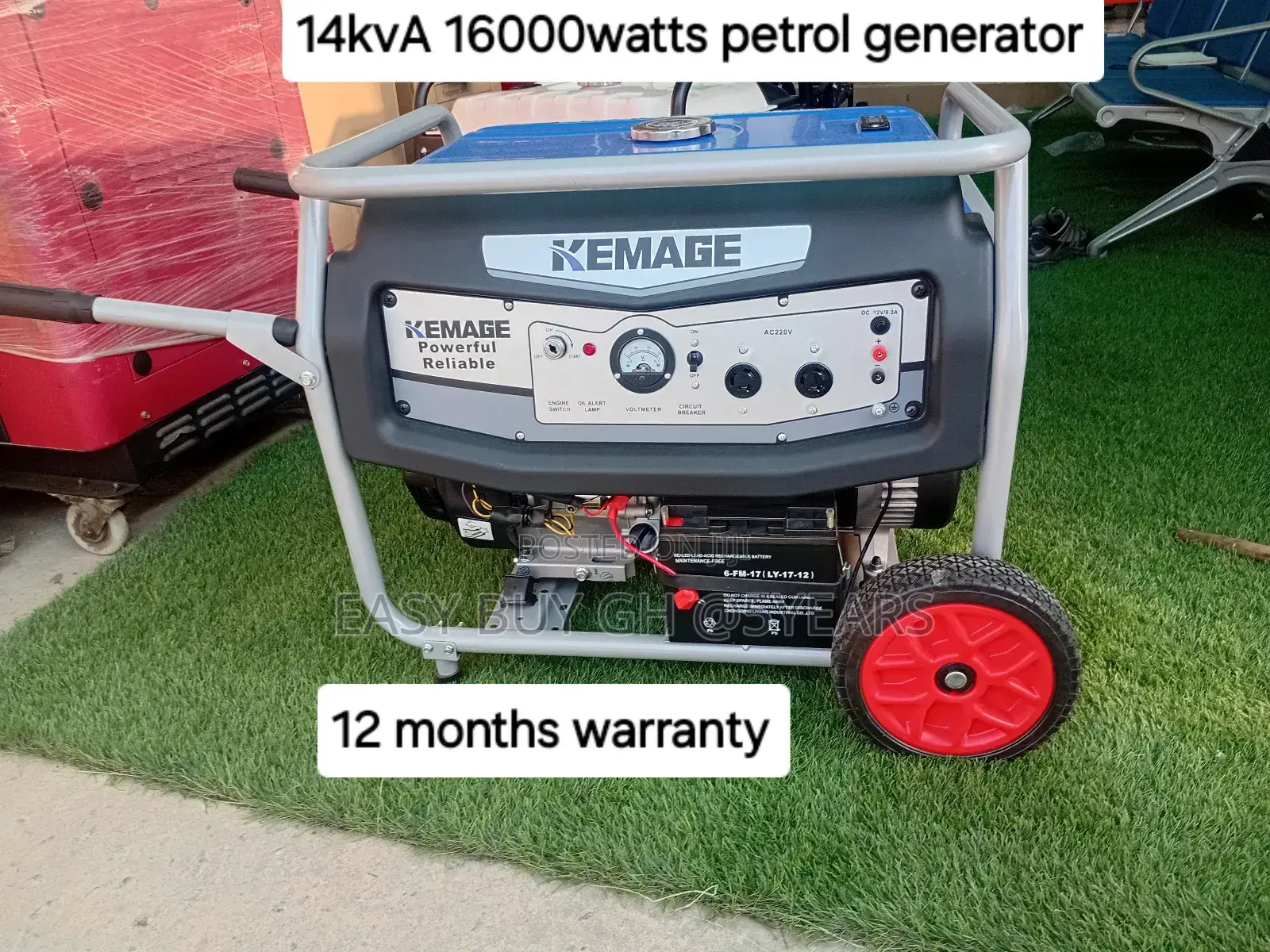Excellent Kemage Generator 14kva 16000watts Petrol 14kva