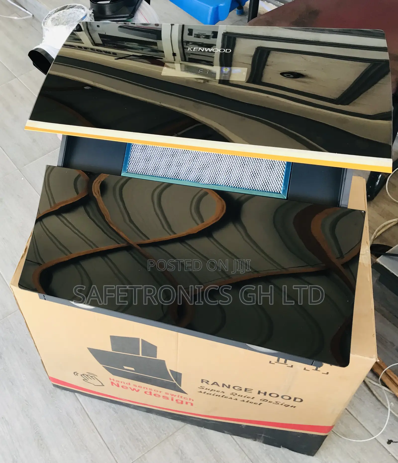 Kenwood Clean 60cm Heat Extractor Black