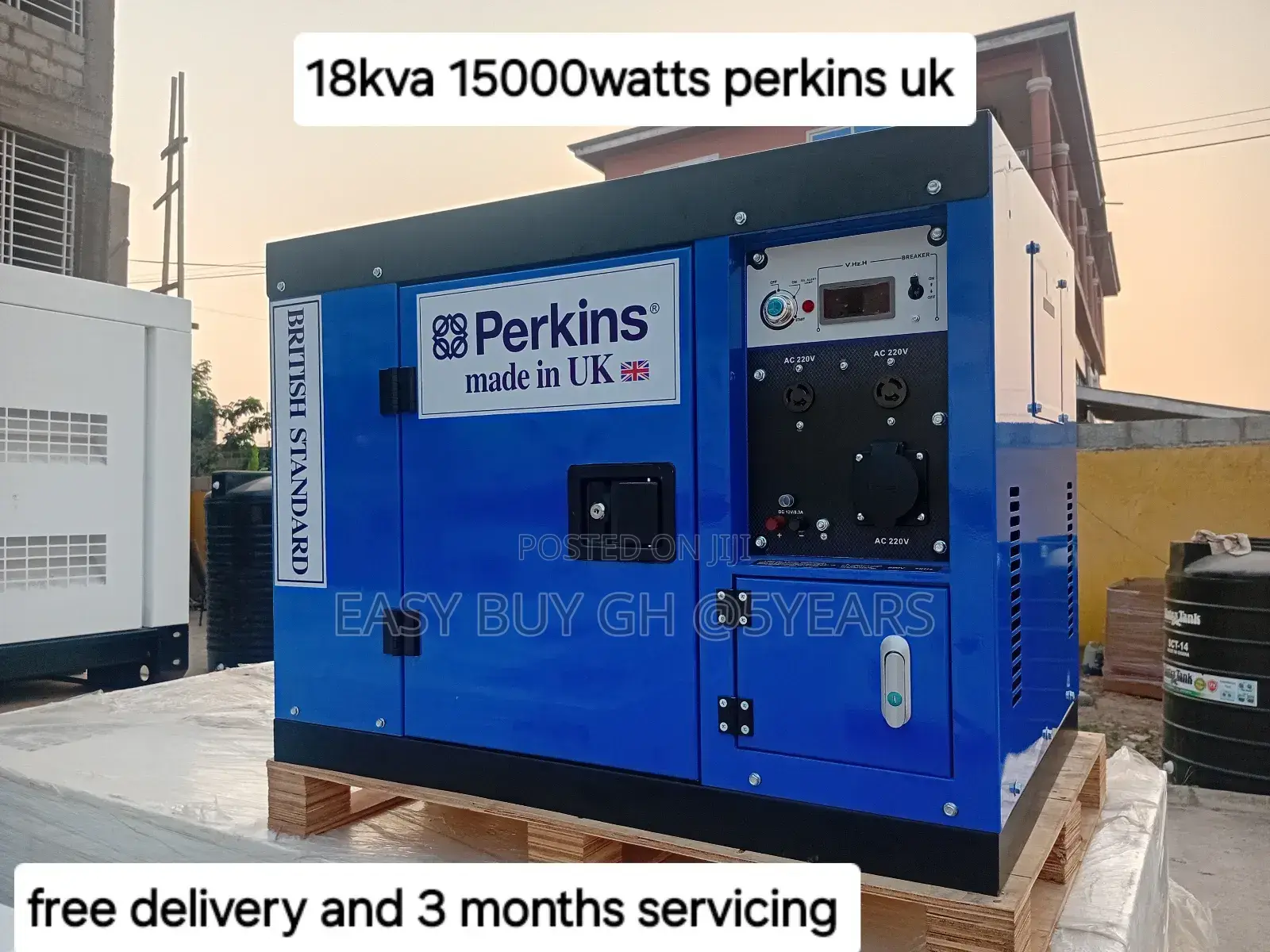 1special Edition Perkins 18kva 15000w Diesel Generator 18kva