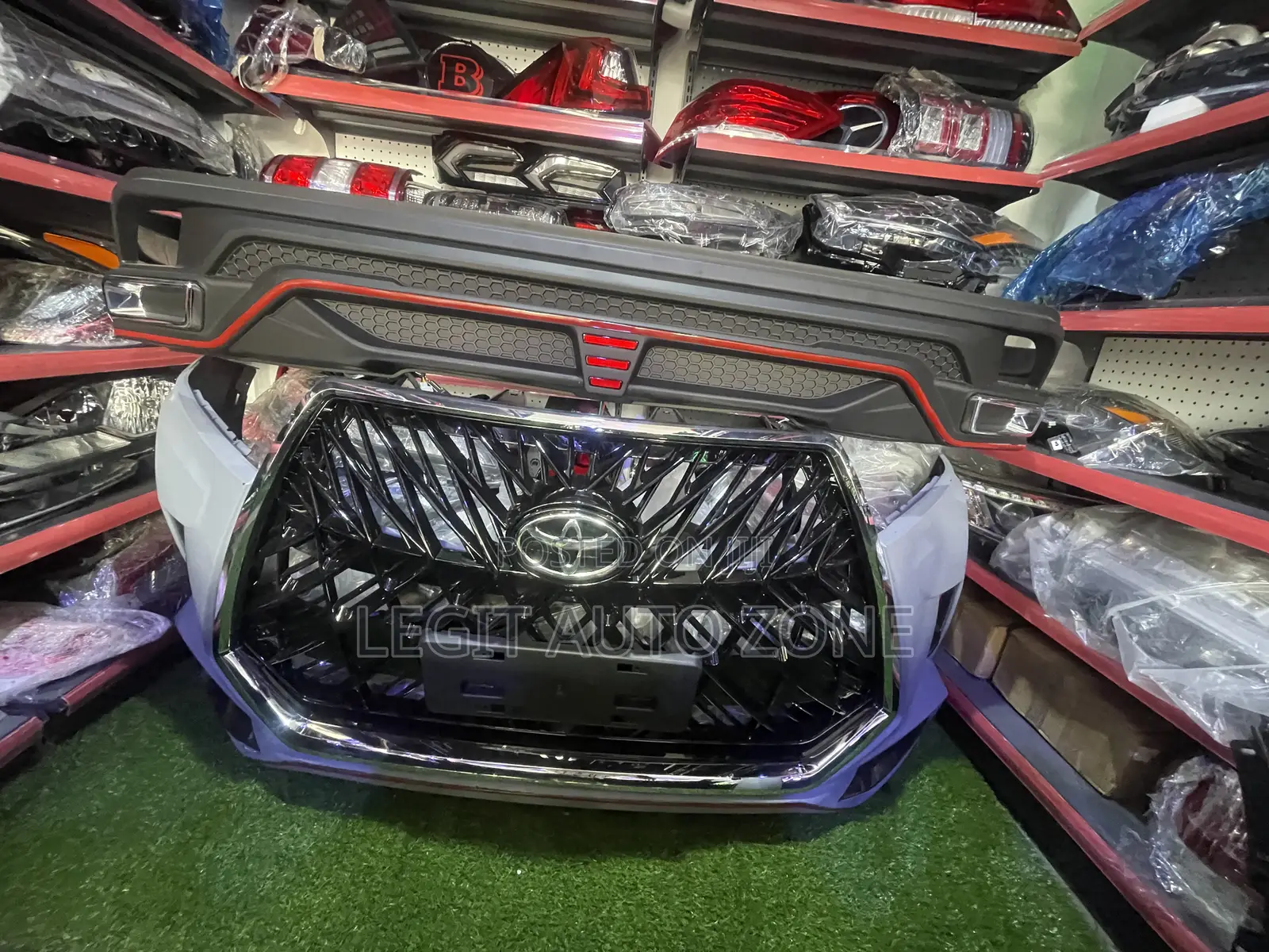 Toyota Highlander 2017,2019,2018,2020 Spec / Upgrade Bumper