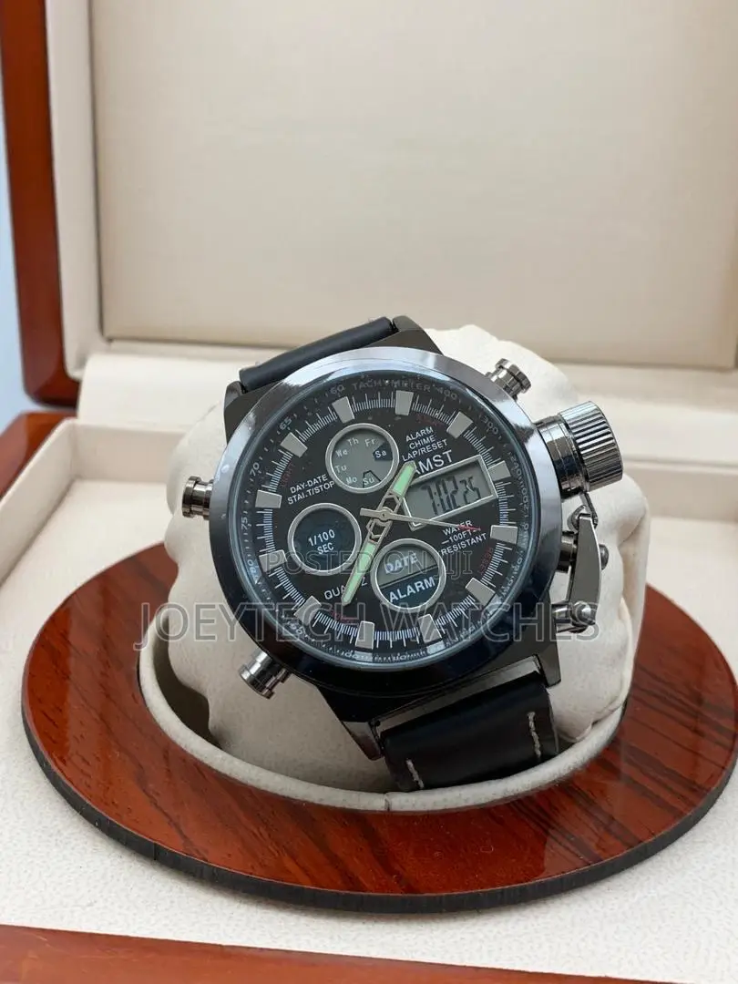 Hybrid Leather Watch