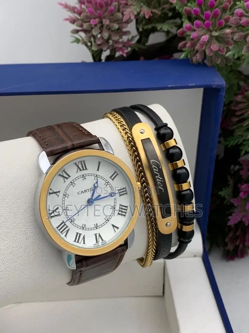 Men’S Cartier Watch Set in Joeytech Watches