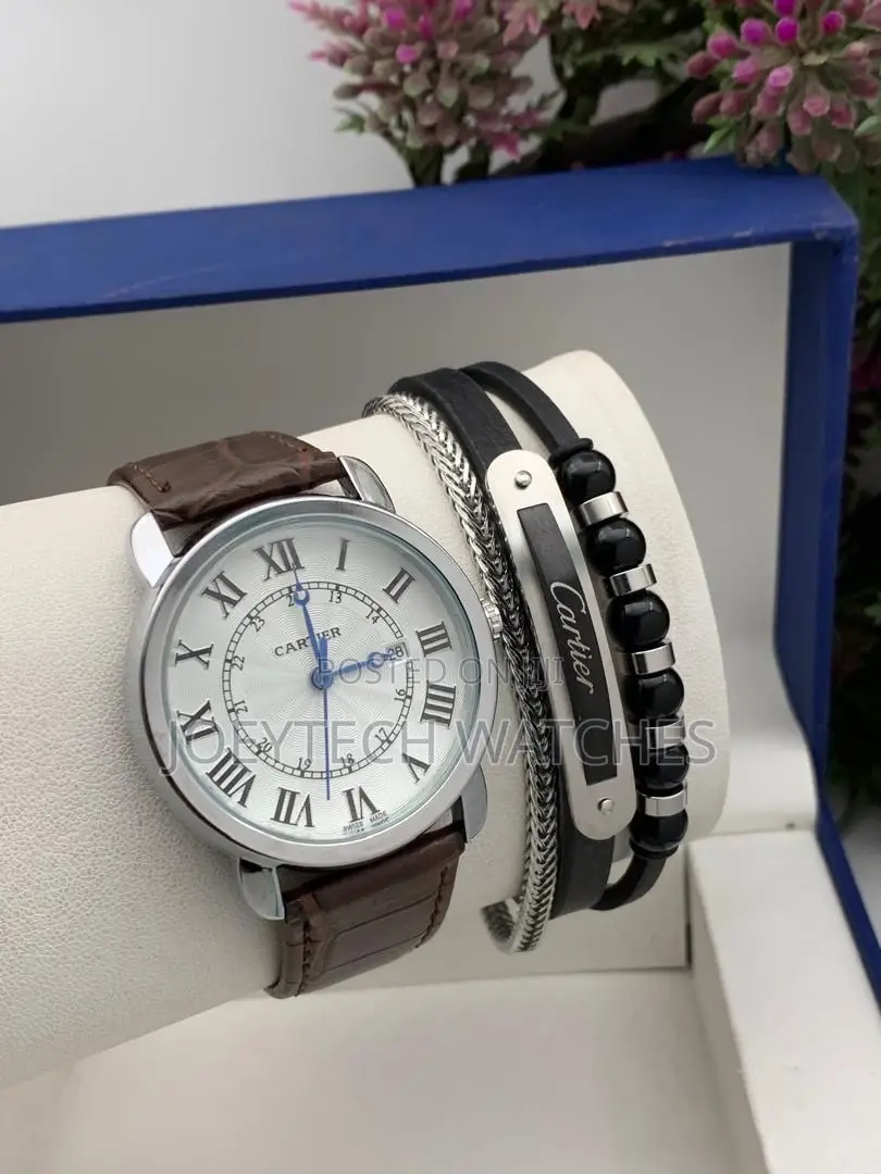 Men’S Cartier Watch Set in Joeytech Watches