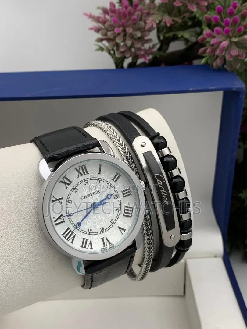 Men’S Cartier Watch Set in Joeytech Watches