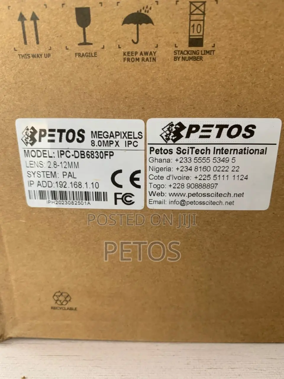 8mp Indoor Dome IP Camera