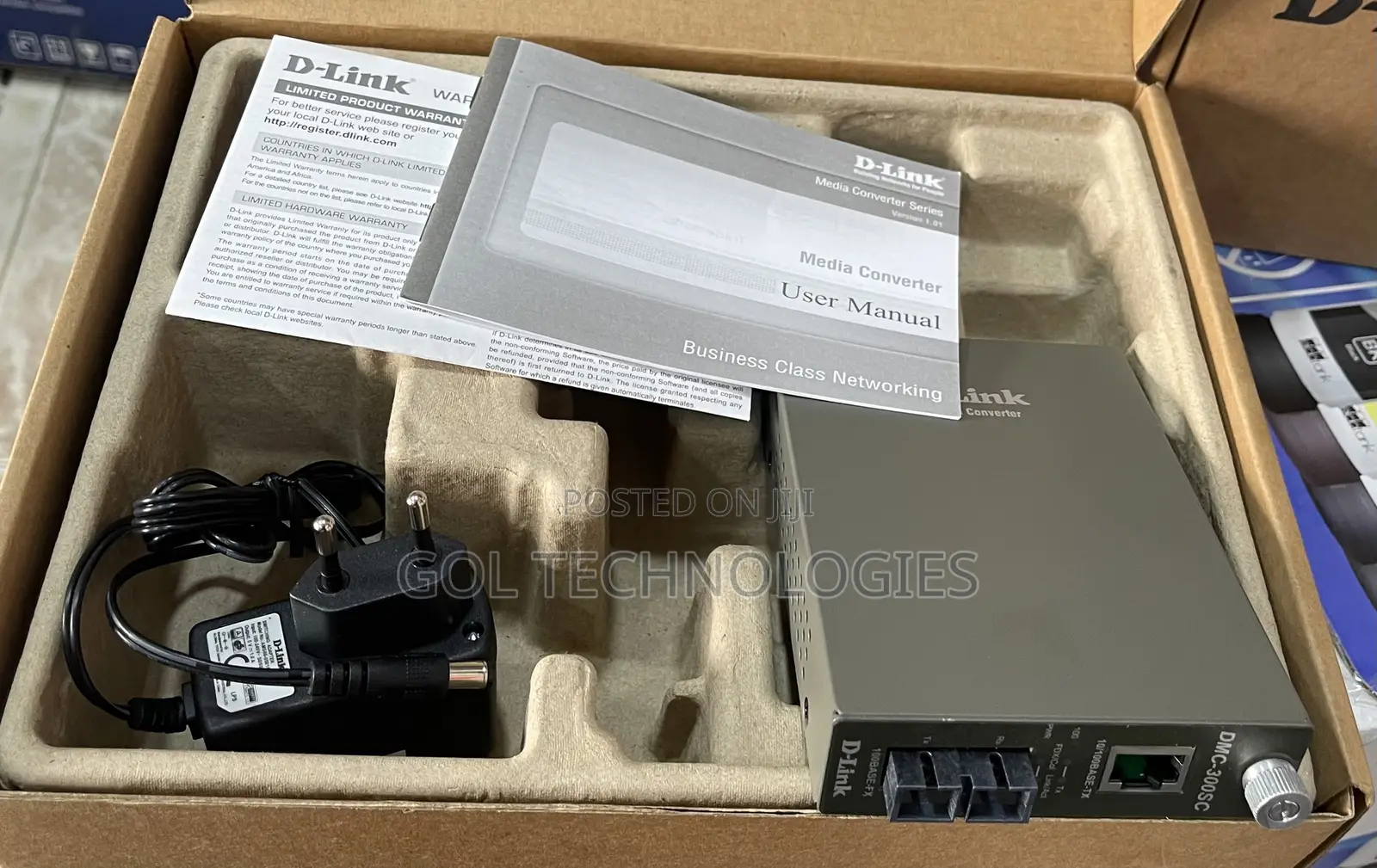 10/100 to 100basefx (SC) Multimode Media Converter DMC-300SC
