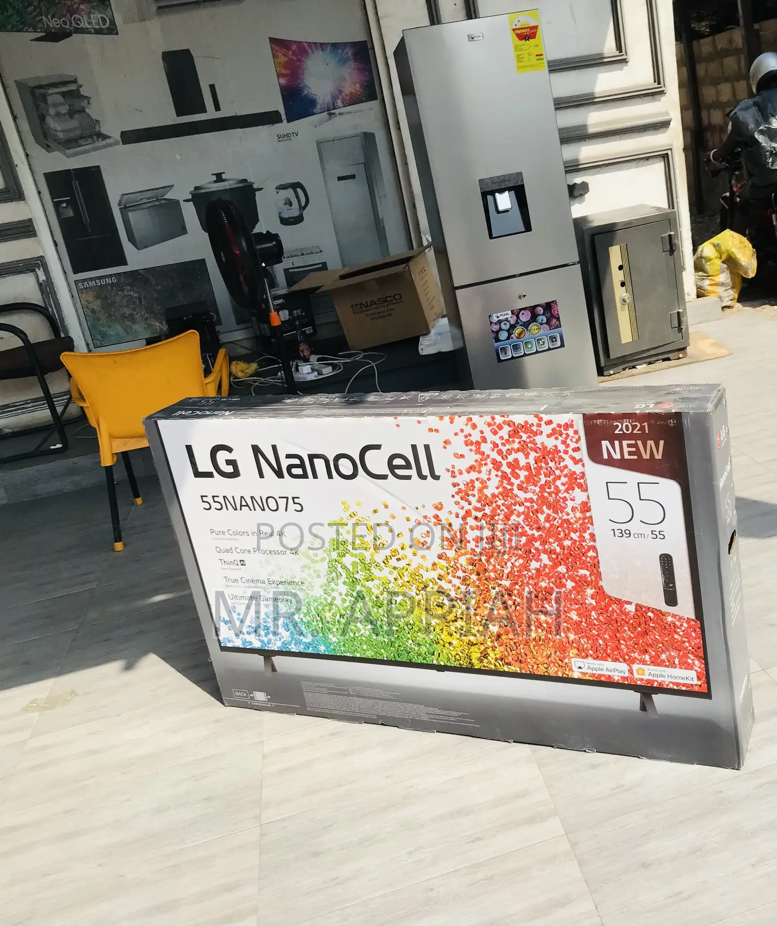 Unique LG 55nano75 55 Inch Nanocell Smart Television.