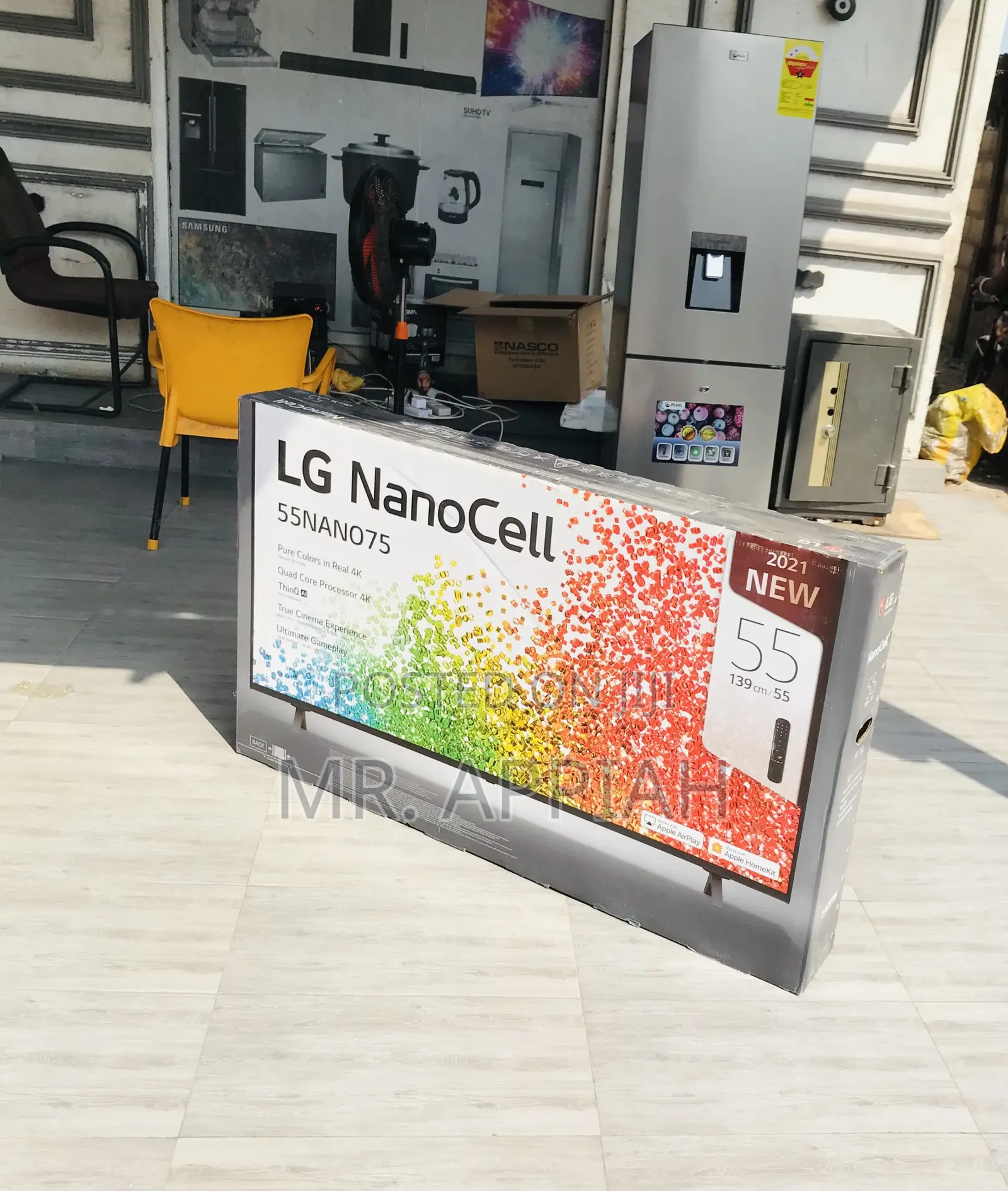 Unique LG 55nano75 55 Inch Nanocell Smart Television.