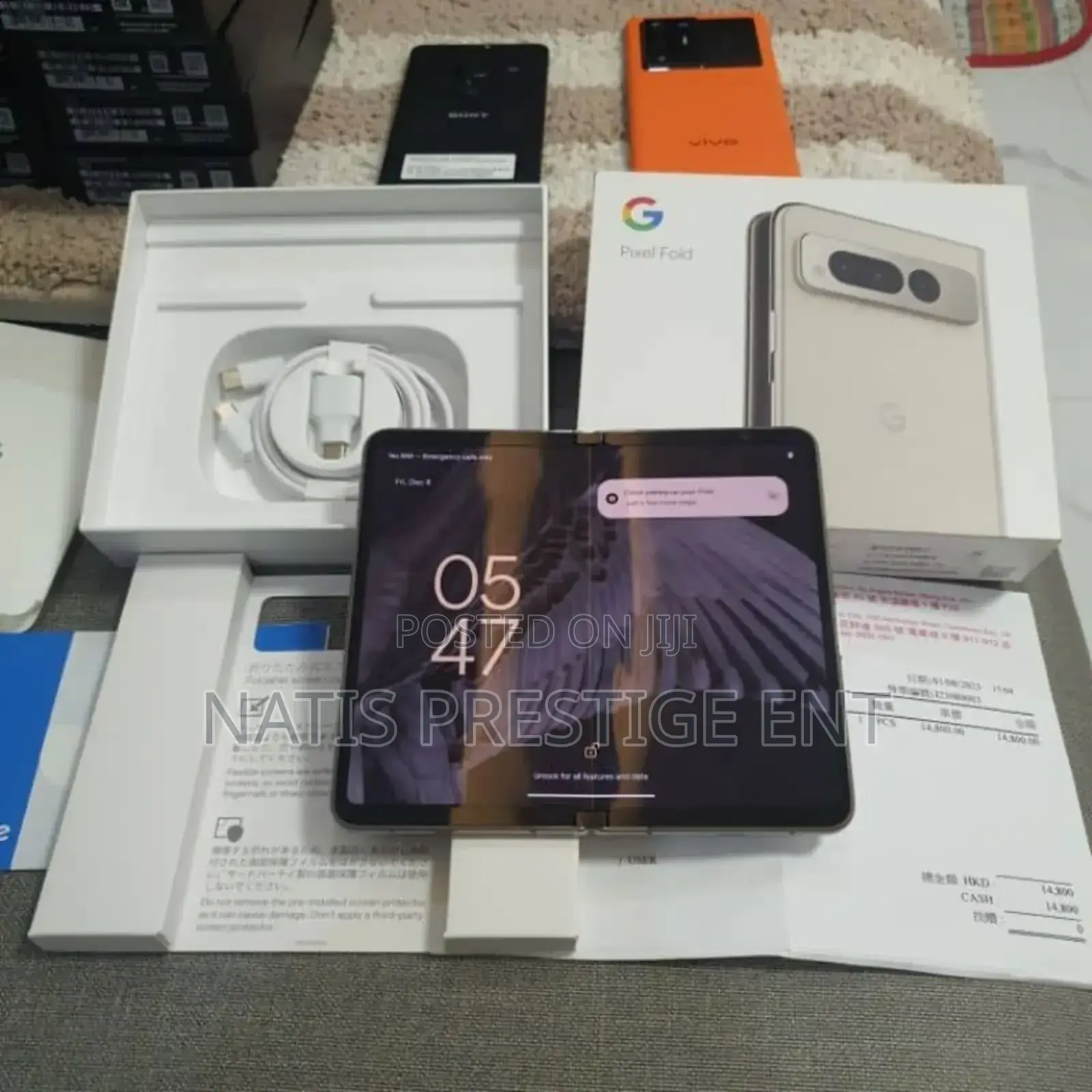 New Google Pixel Fold 256 GB Black