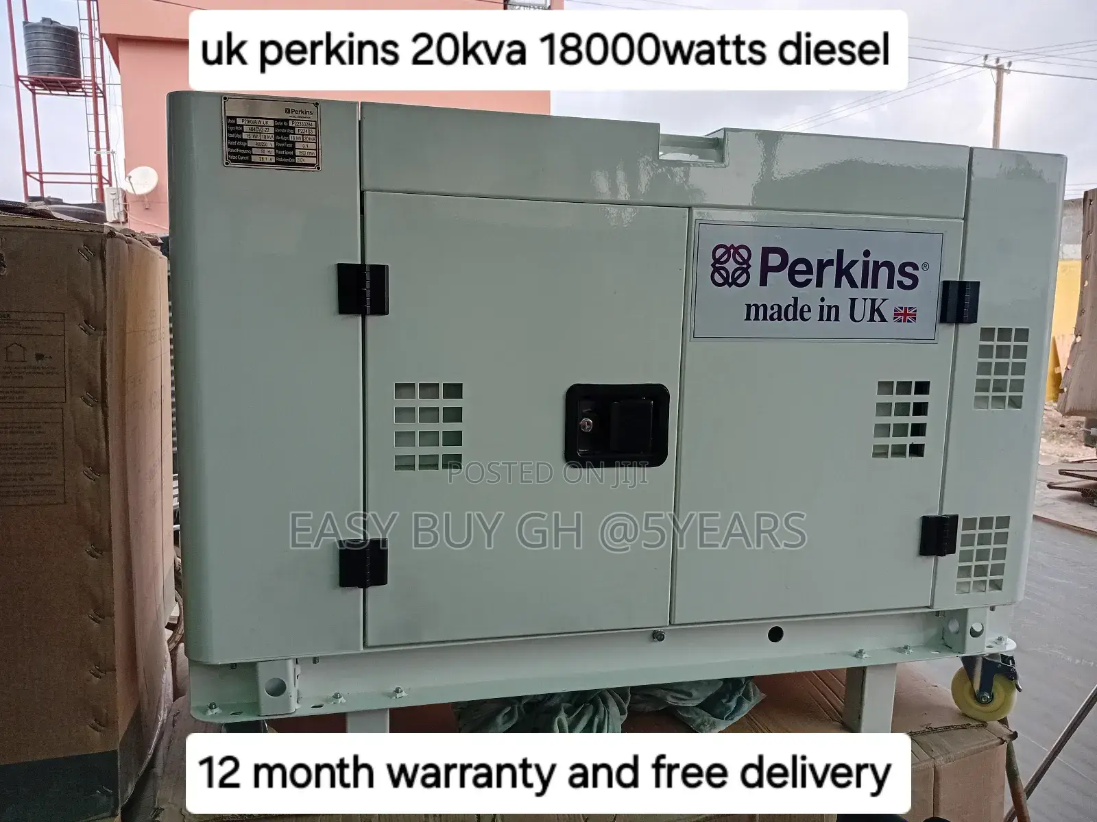 20kva Long Lasting Diesel Generator 18000watts Perkins 20kva