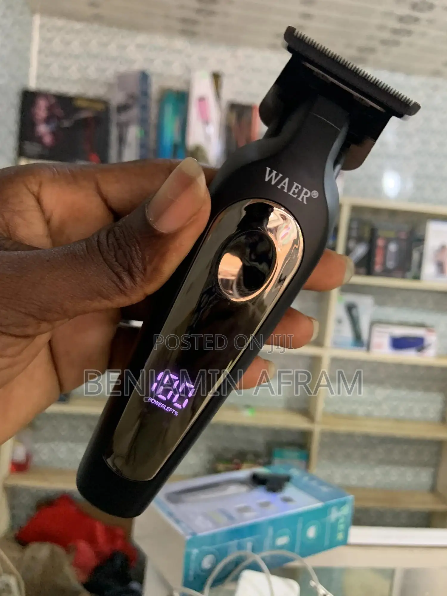 Rechargeable Digital USB Hair Trimmer WA-096