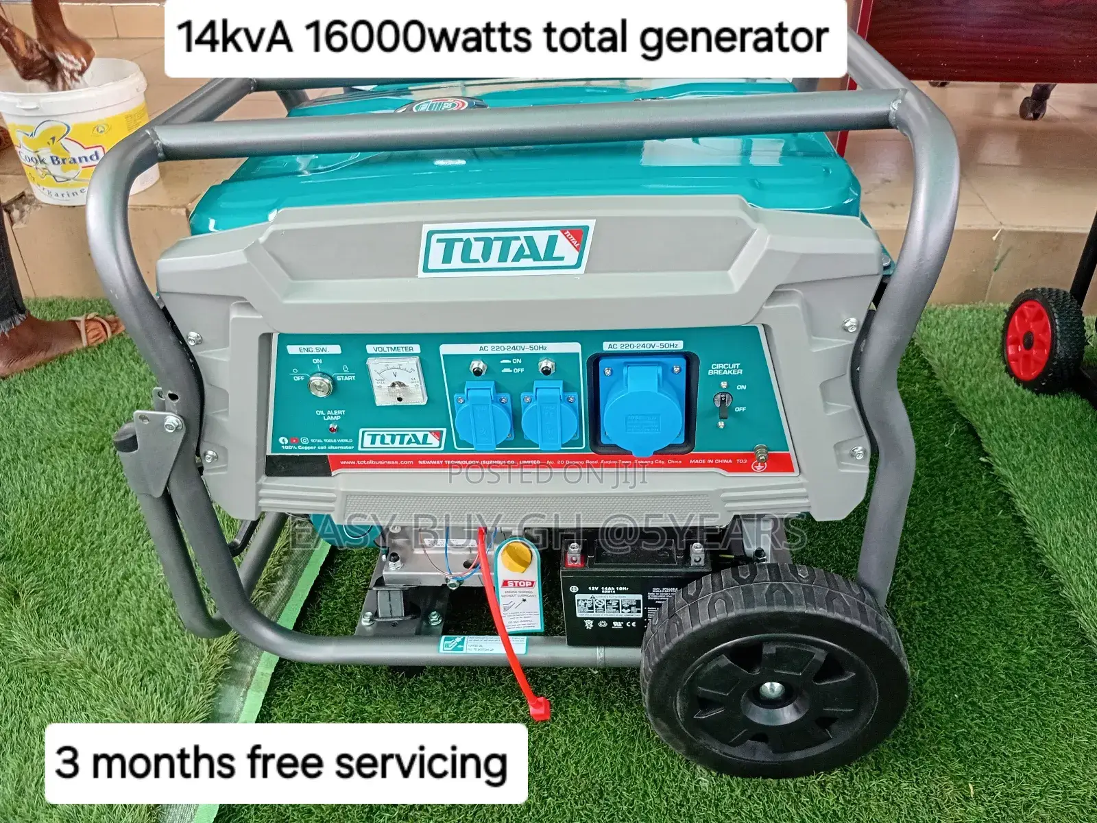Compact Total Petrol Generator 14kva 16000watts 14kva