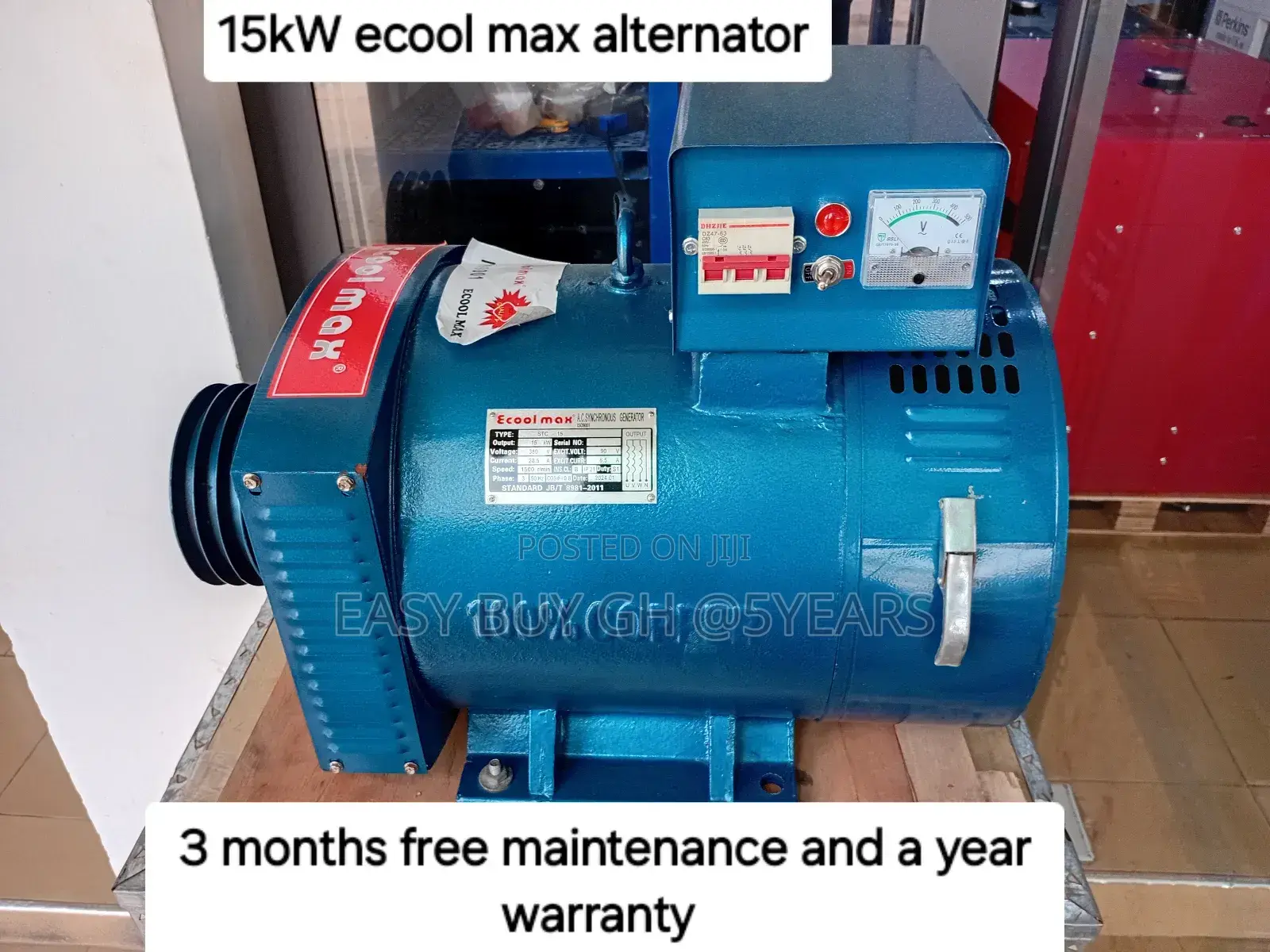 Sophisticated 15kw Ecool Max Ac Power Alternator 15kw