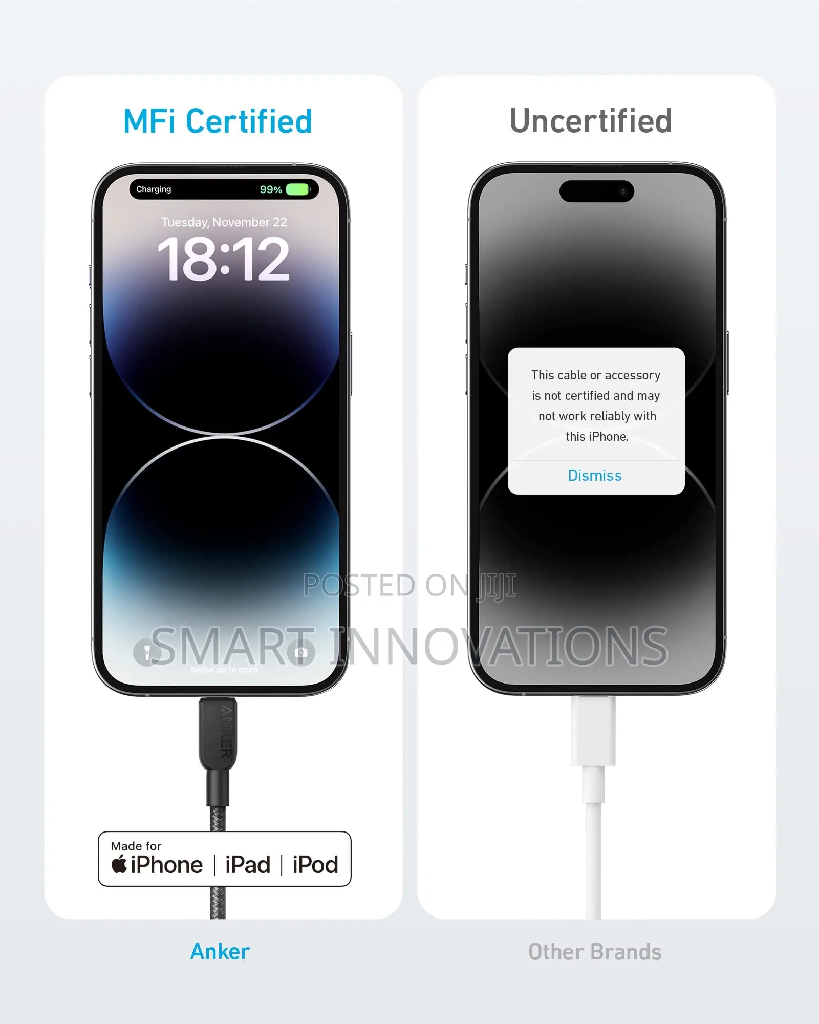 Anker 310 USB-C to Lightning Cable (3ft Braided)