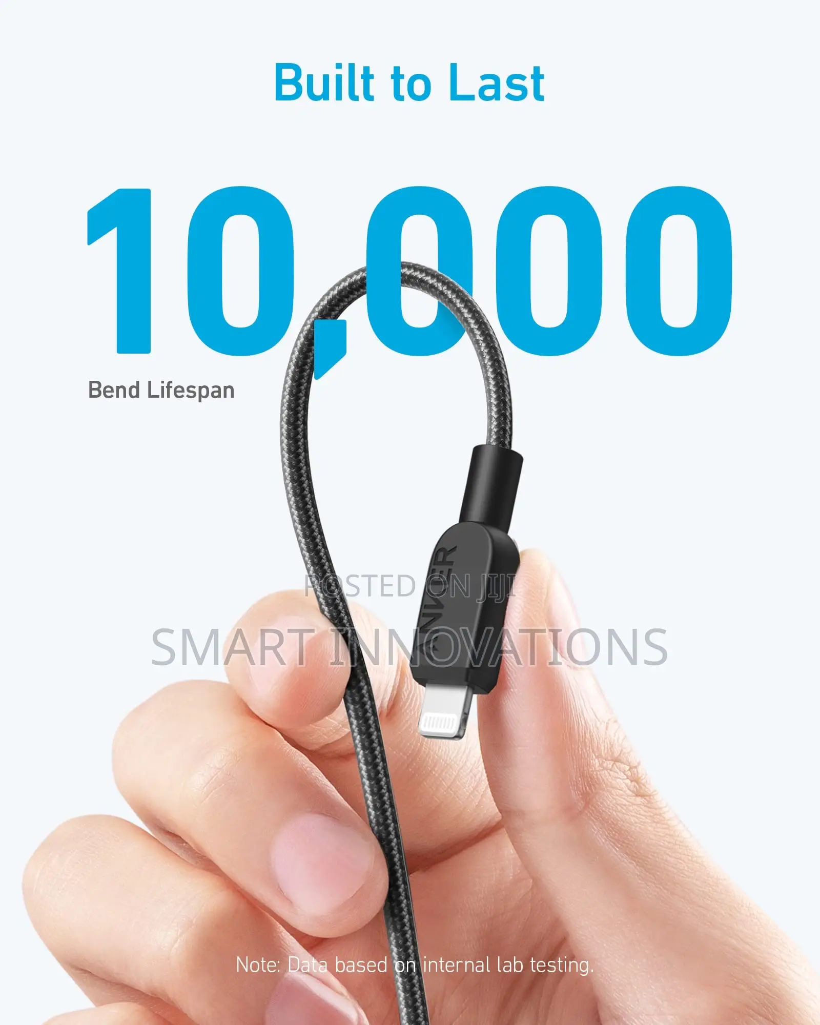 Anker 310 USB-C to Lightning Cable (3ft Braided)