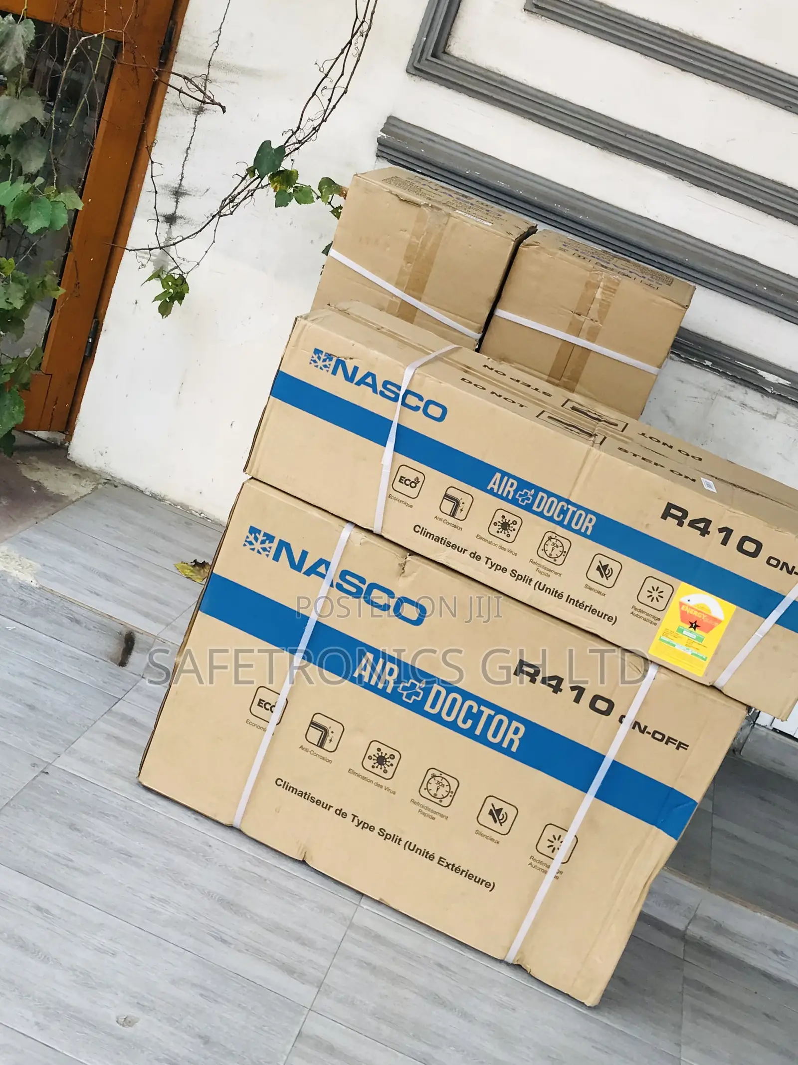 Long Lasting R410 Nasco Air Doctor 2.0 HP White AC