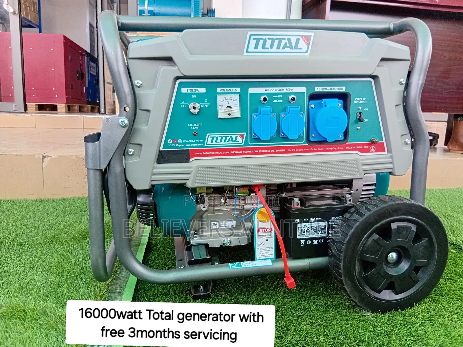16000watt Powerful 15kva Petrol Generator 16500watt
