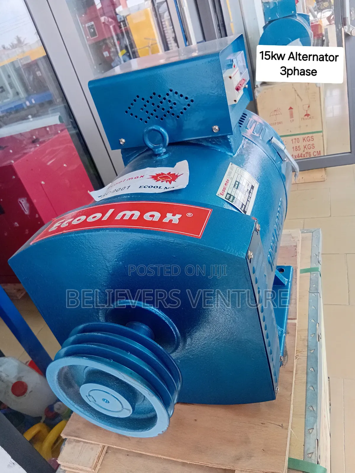 15kw Ecoolmax Alternator 3phase Alternator