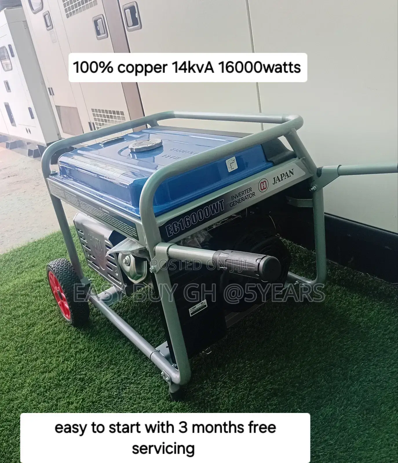 Inexpensive Kemage Petrol 14kva 16000watts Japan Made 14kva