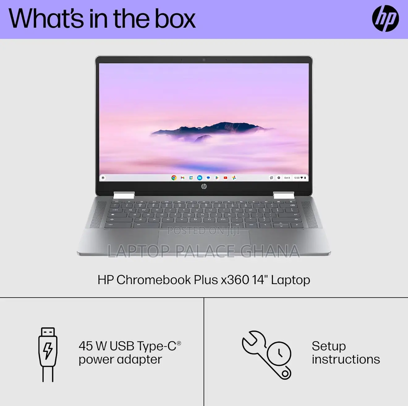 New Laptop HP Chromebook 14 8GB Intel Core I3 SSD 256GB