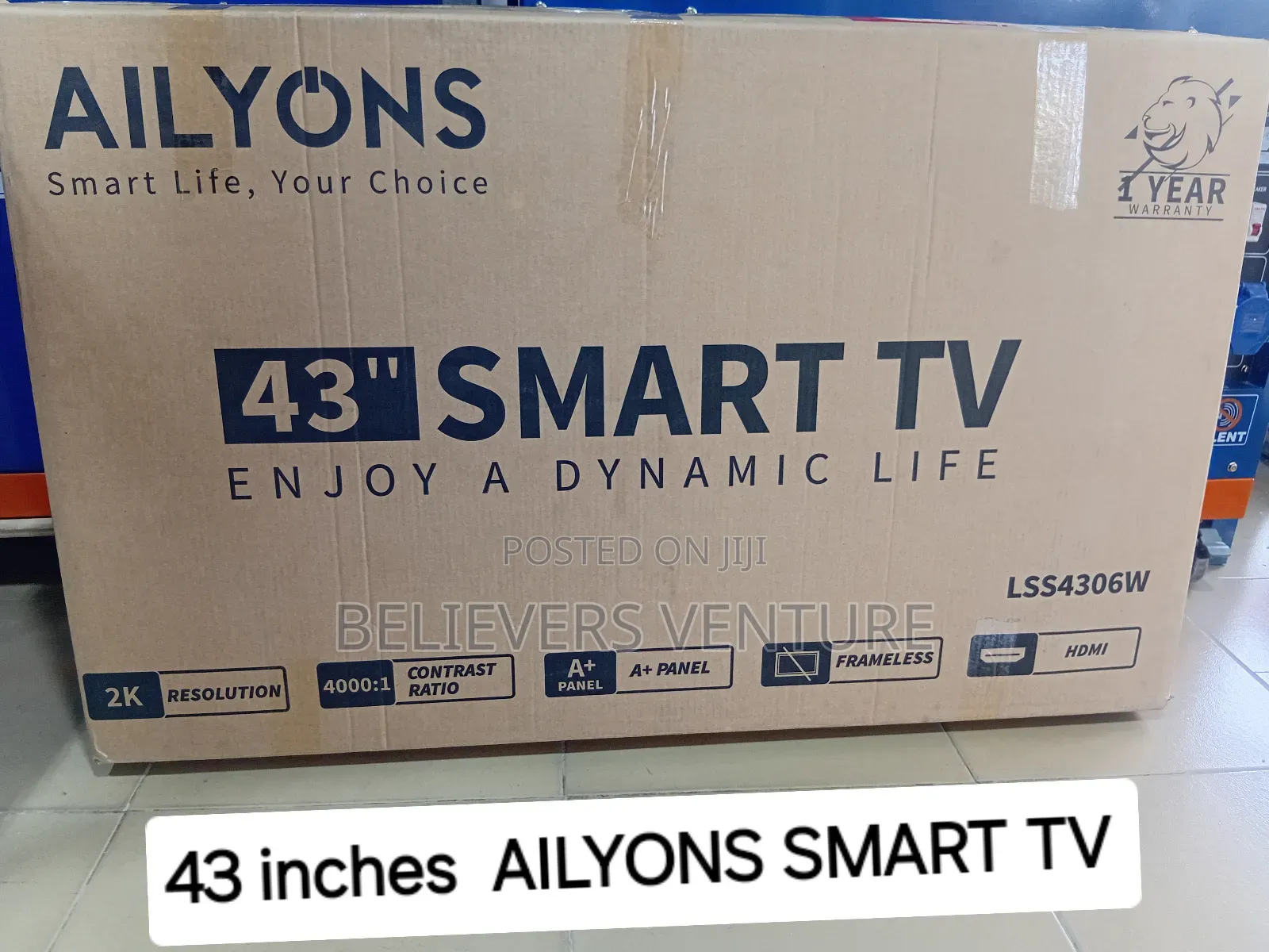 43 Inches Original AILYONS SMART TV